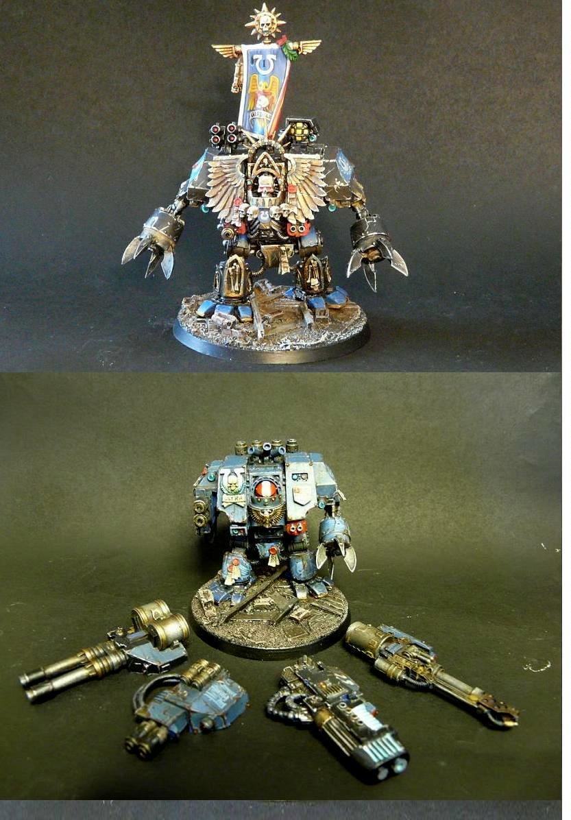 Dreadnought, Forge World, Space Marines, Ultramarines