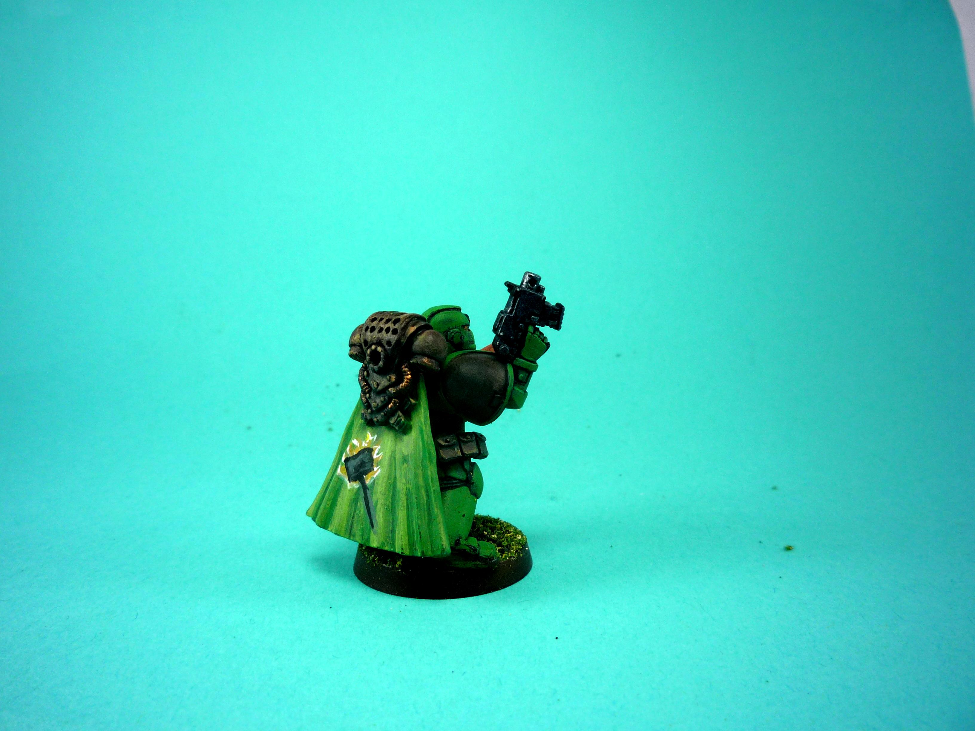 Company Champion, Freehand, Salamanders, Space Marines