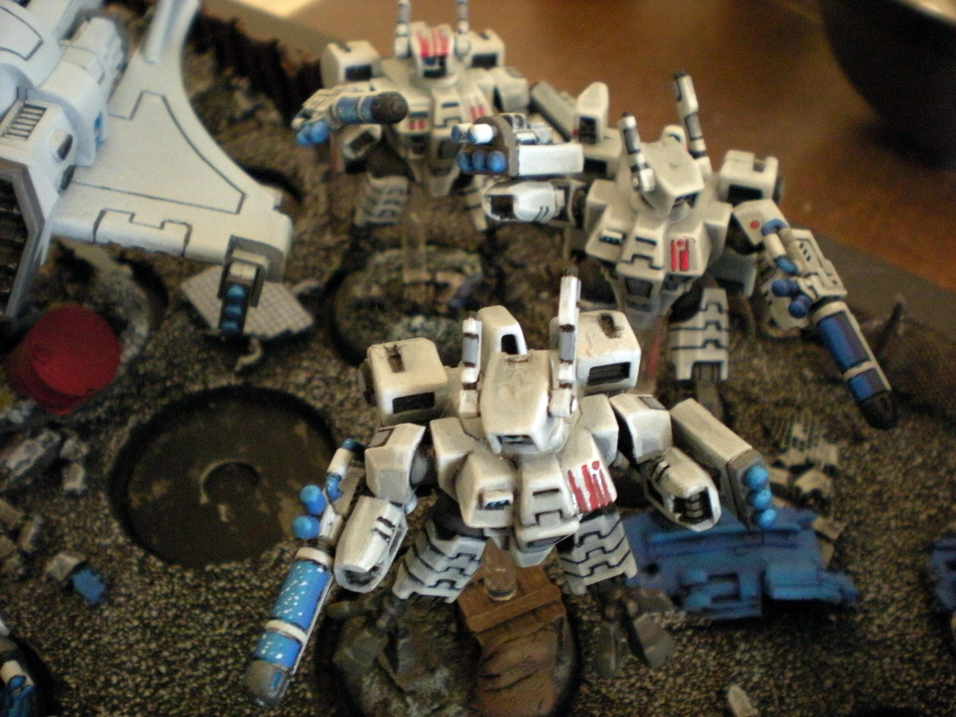 Conversion, Crisis Battlesuit, Tau, Warhammer 40,000