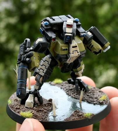 Commander, Crisis Battlesuit, Tau