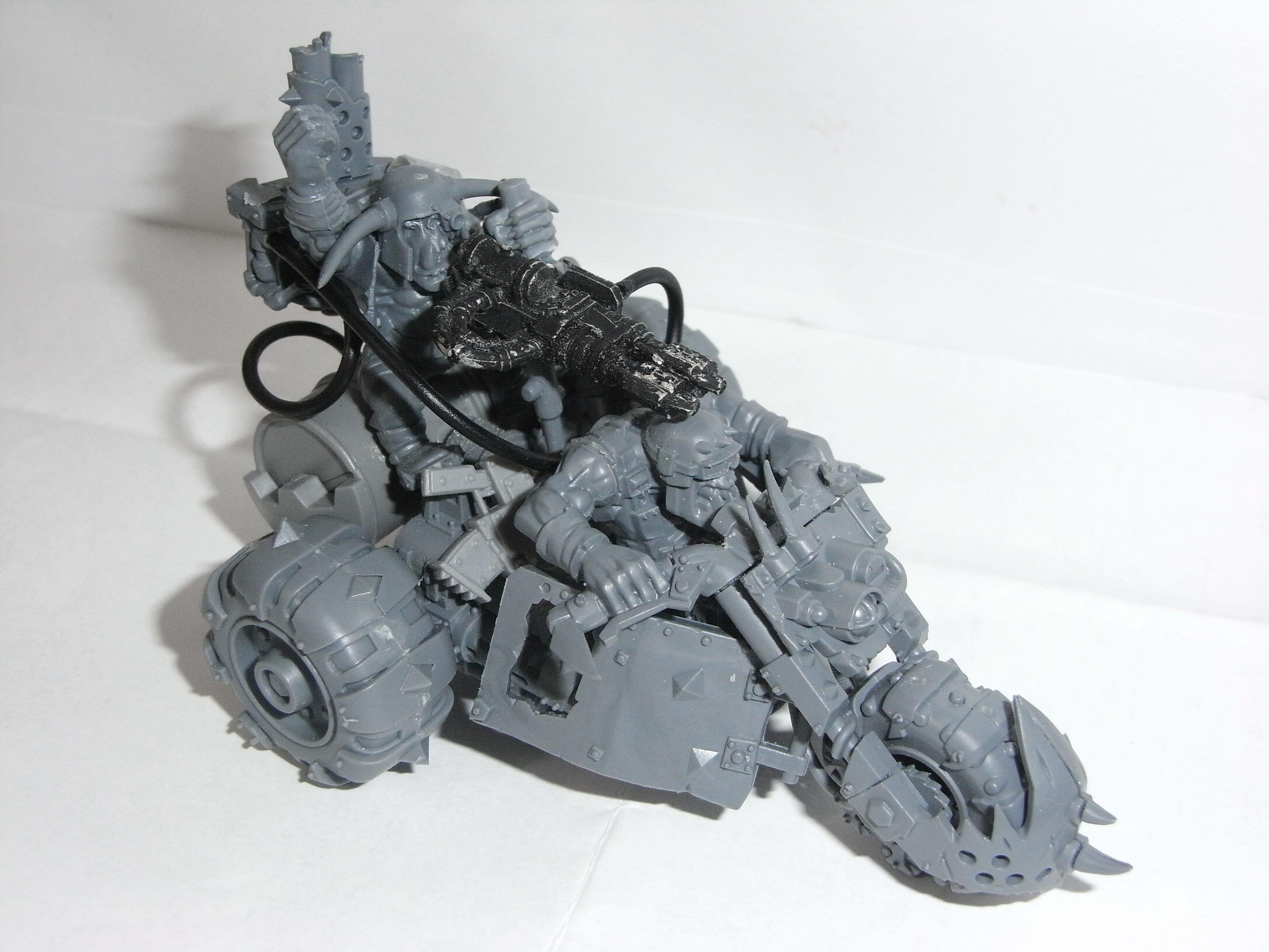 Bike, Conversion, Orks, Skorcha, Skorchabuggy, Wartrak, Wartrakk, Work In Progress