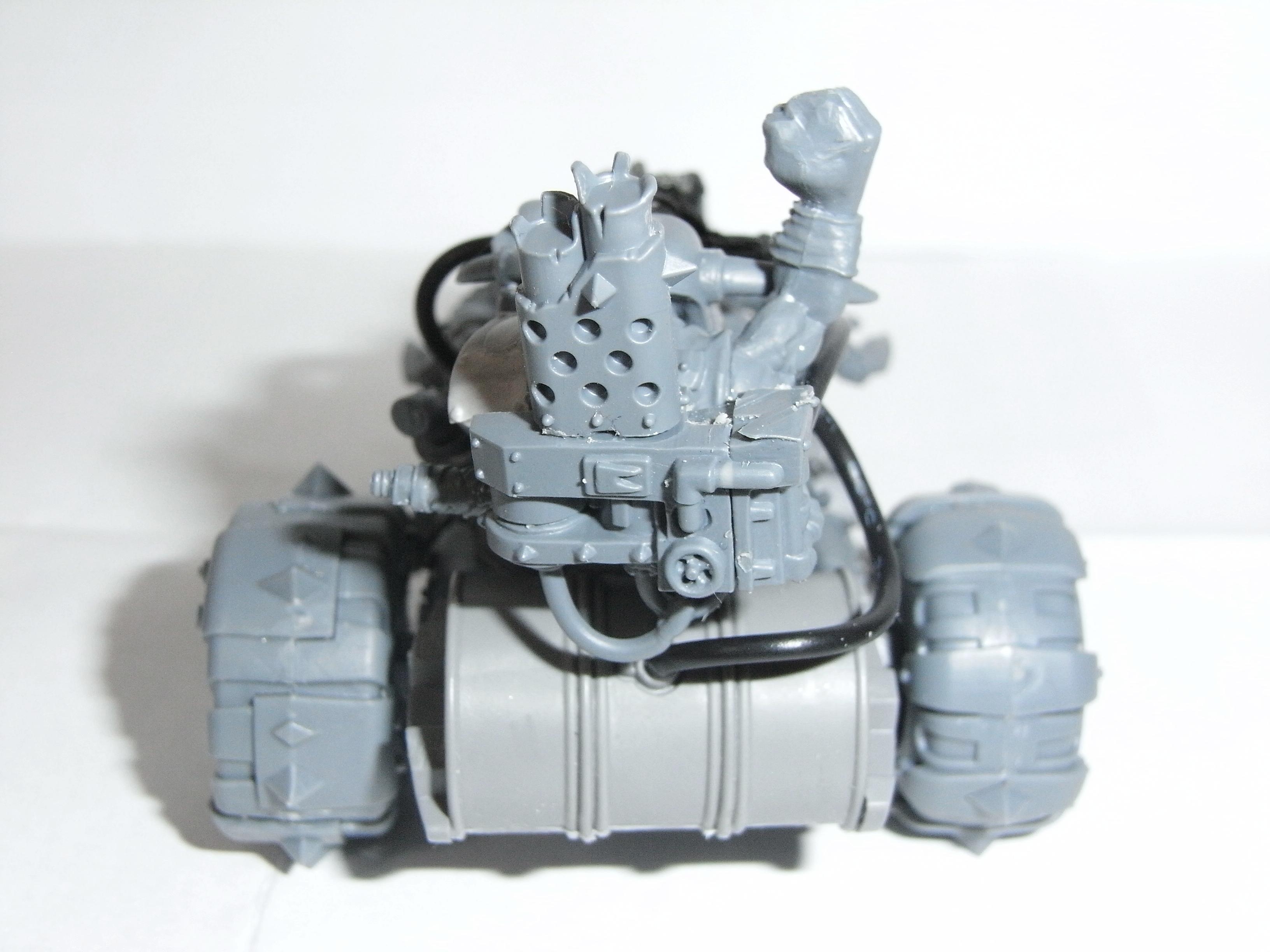 Bike, Conversion, Orks, Skorcha, Skorchabuggy, Wartrak, Wartrakk, Work In Progress