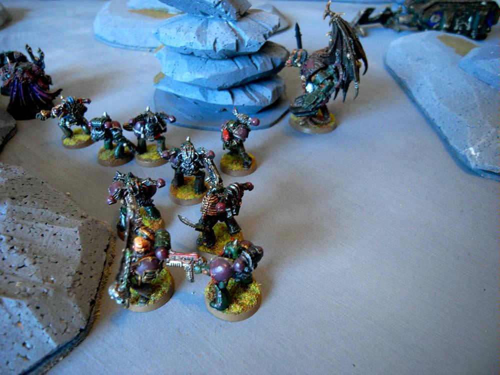 Chaos Space Marines, Noise, Nurgle, Plague, Slaanesh
