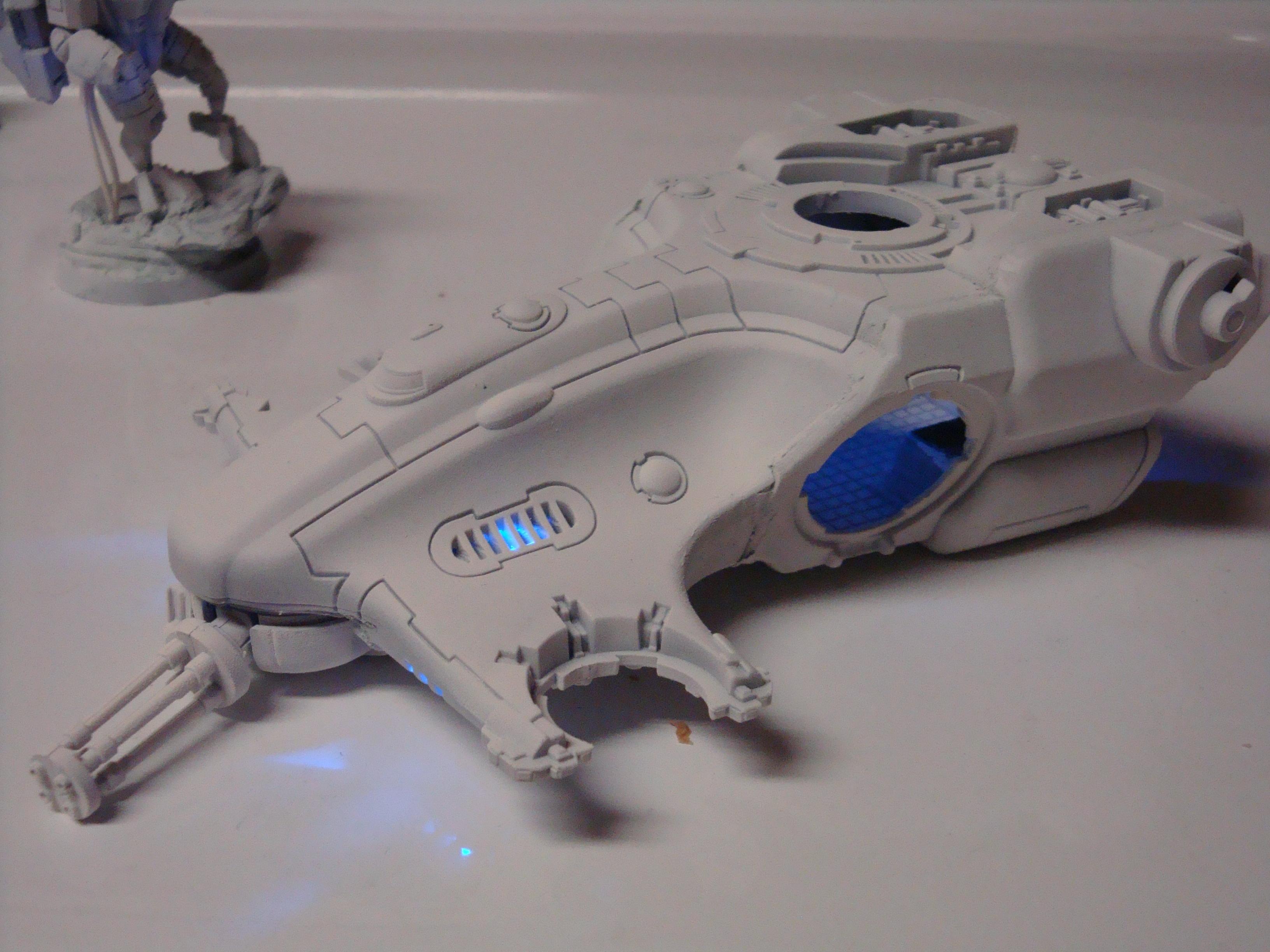 Leds, Tau, Warhammer 40,000, Work In Progress