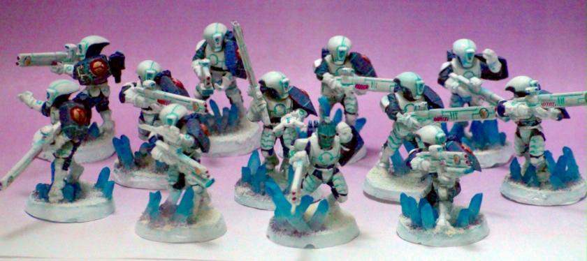 Fire Warriors, Tau, Blue team FW's