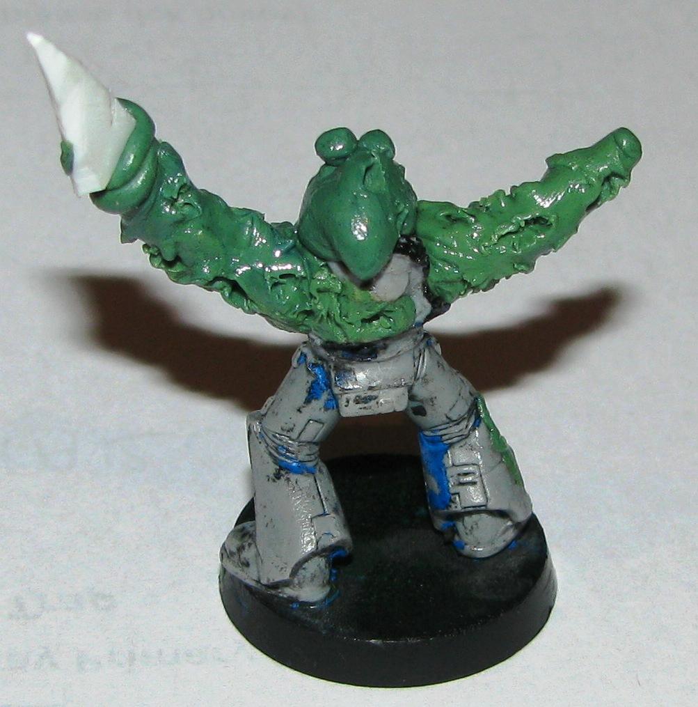 Space marine plague bearer