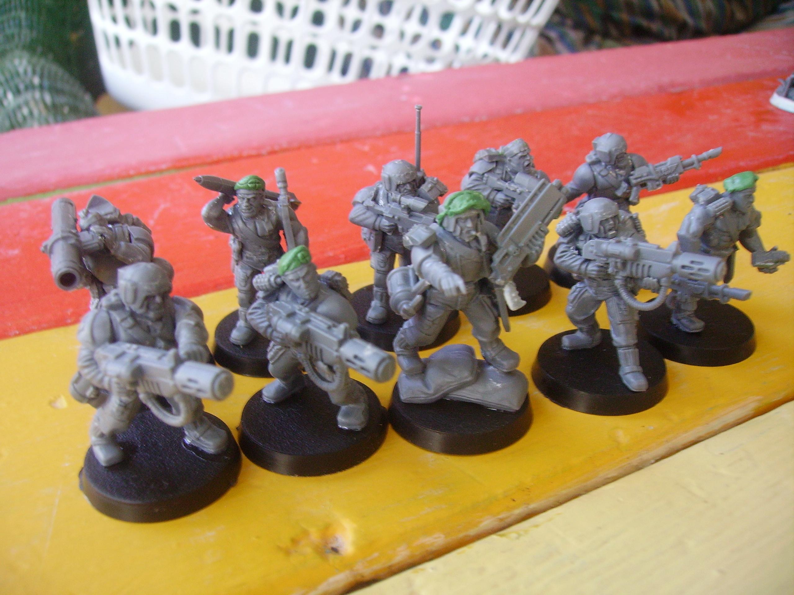 Imperial Guard, Veteran, Warhammer 40,000, Work In Progress