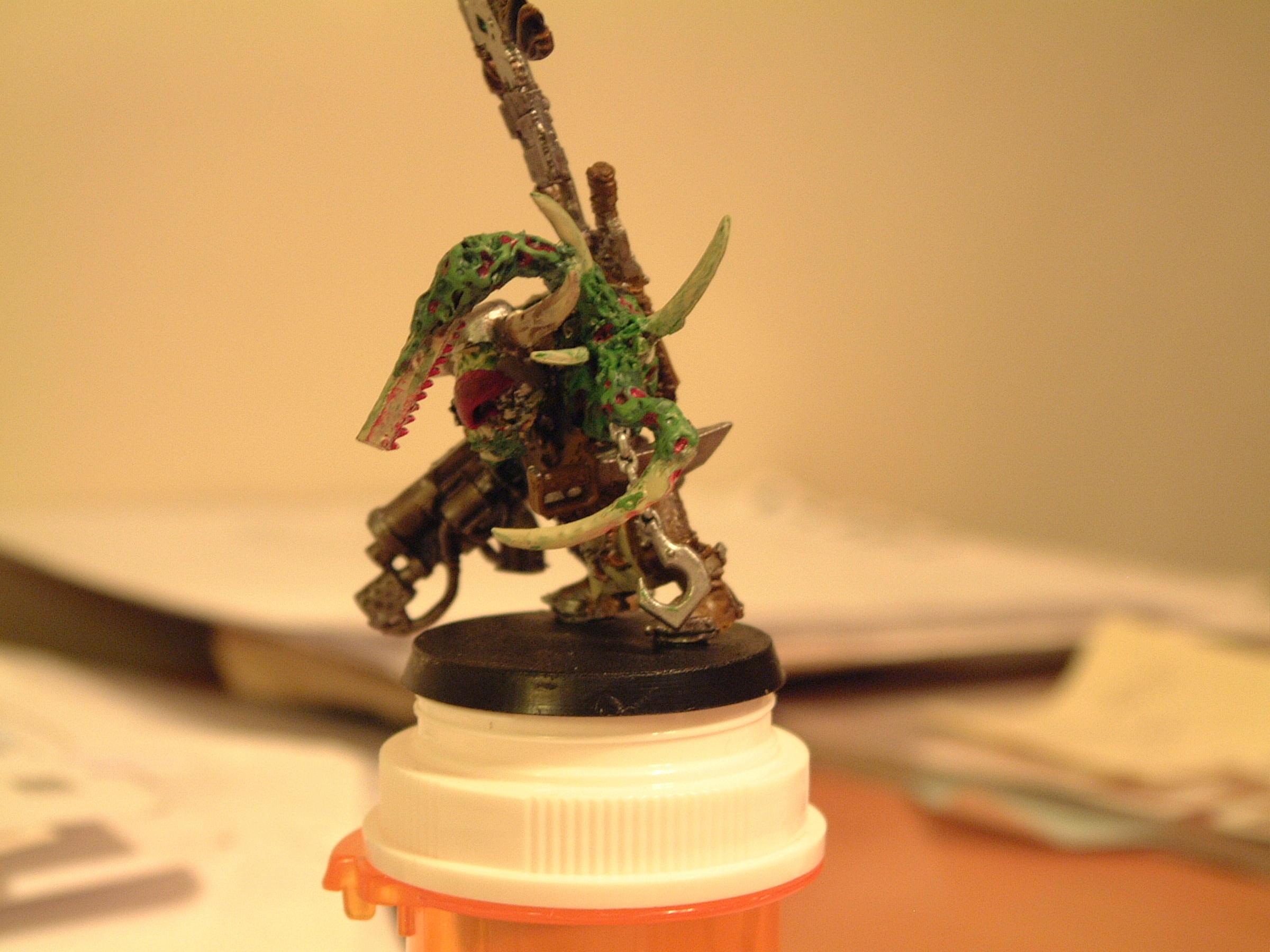 Greenstuff, Nurgle, Possessed, Warboss