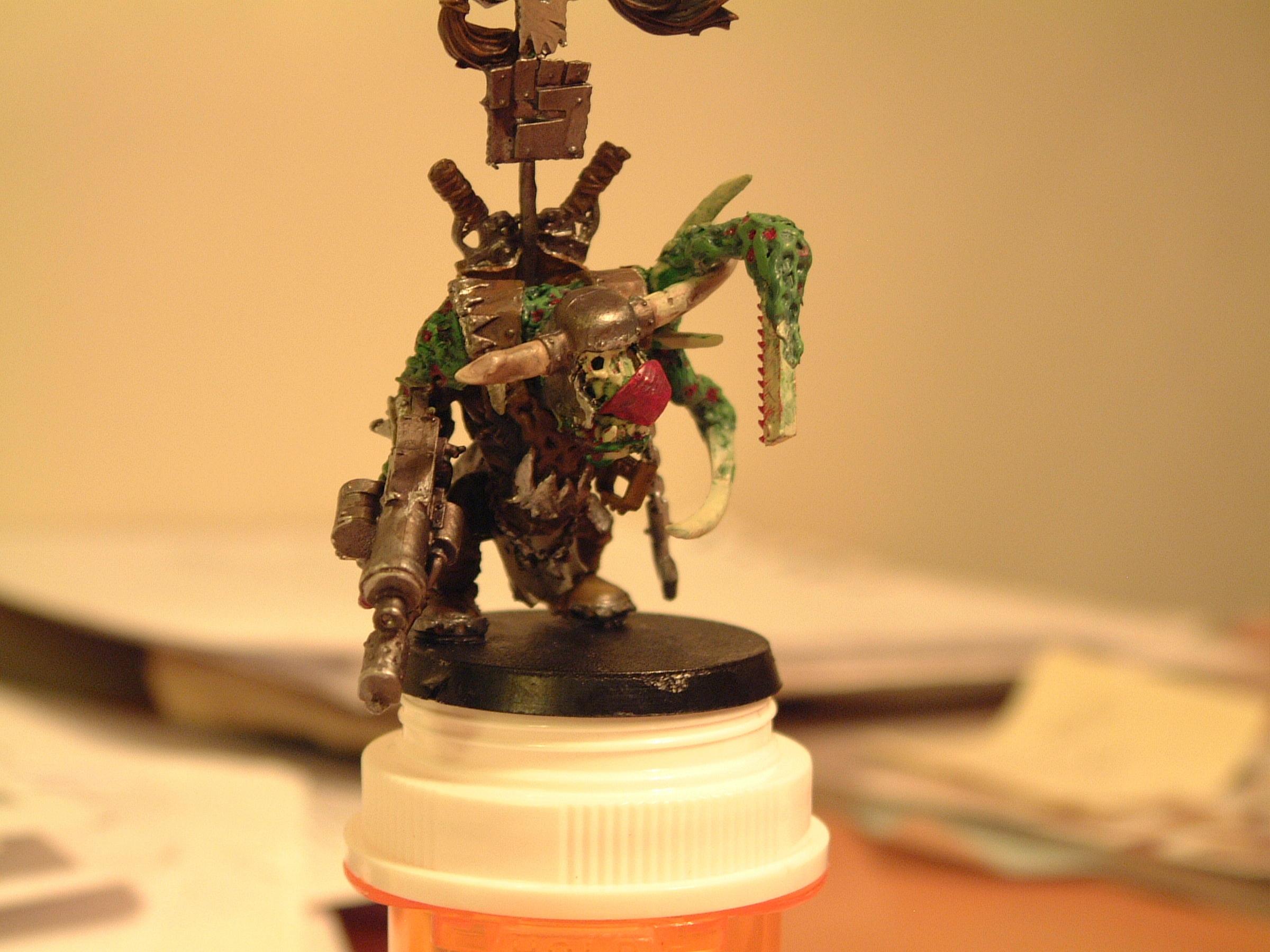Greenstuff, Nurgle, Possessed, Warboss