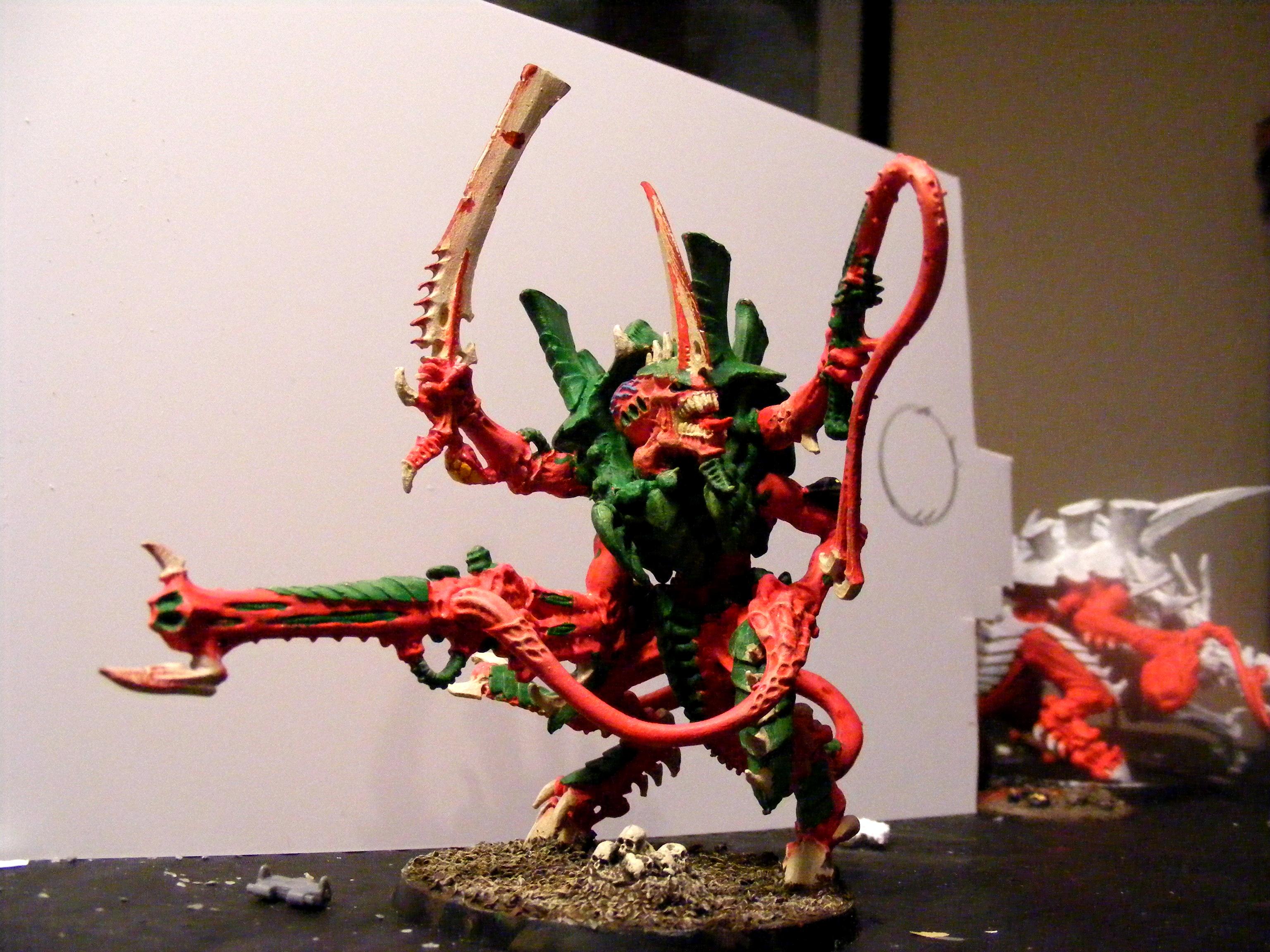 Campaign, Claws, Conversion, Green, Hive Fleet, Hive Tyrant, Pink, Tyranids
