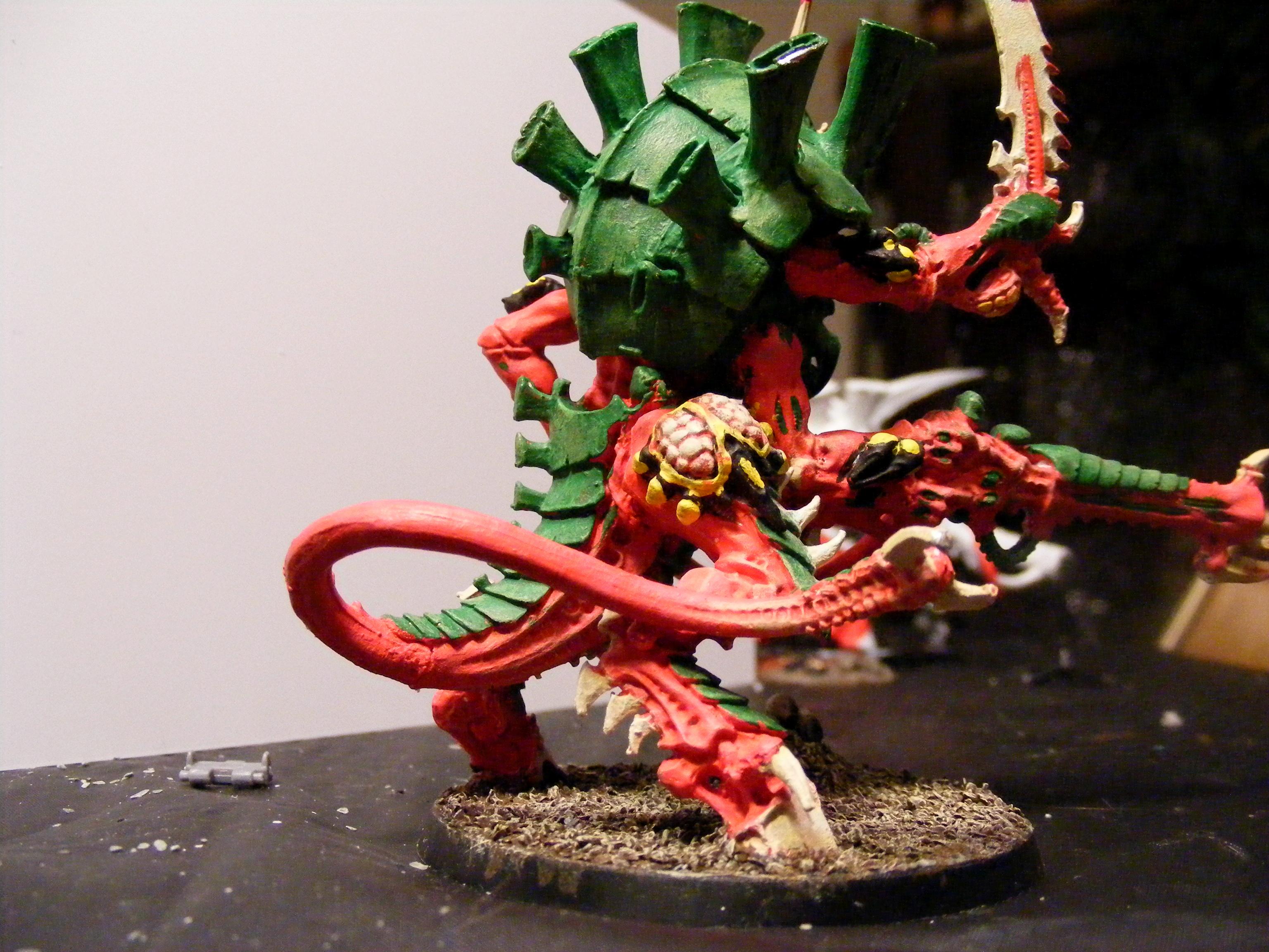 Campaign, Claws, Conversion, Green, Hive Fleet, Hive Tyrant, Pink, Tyranids