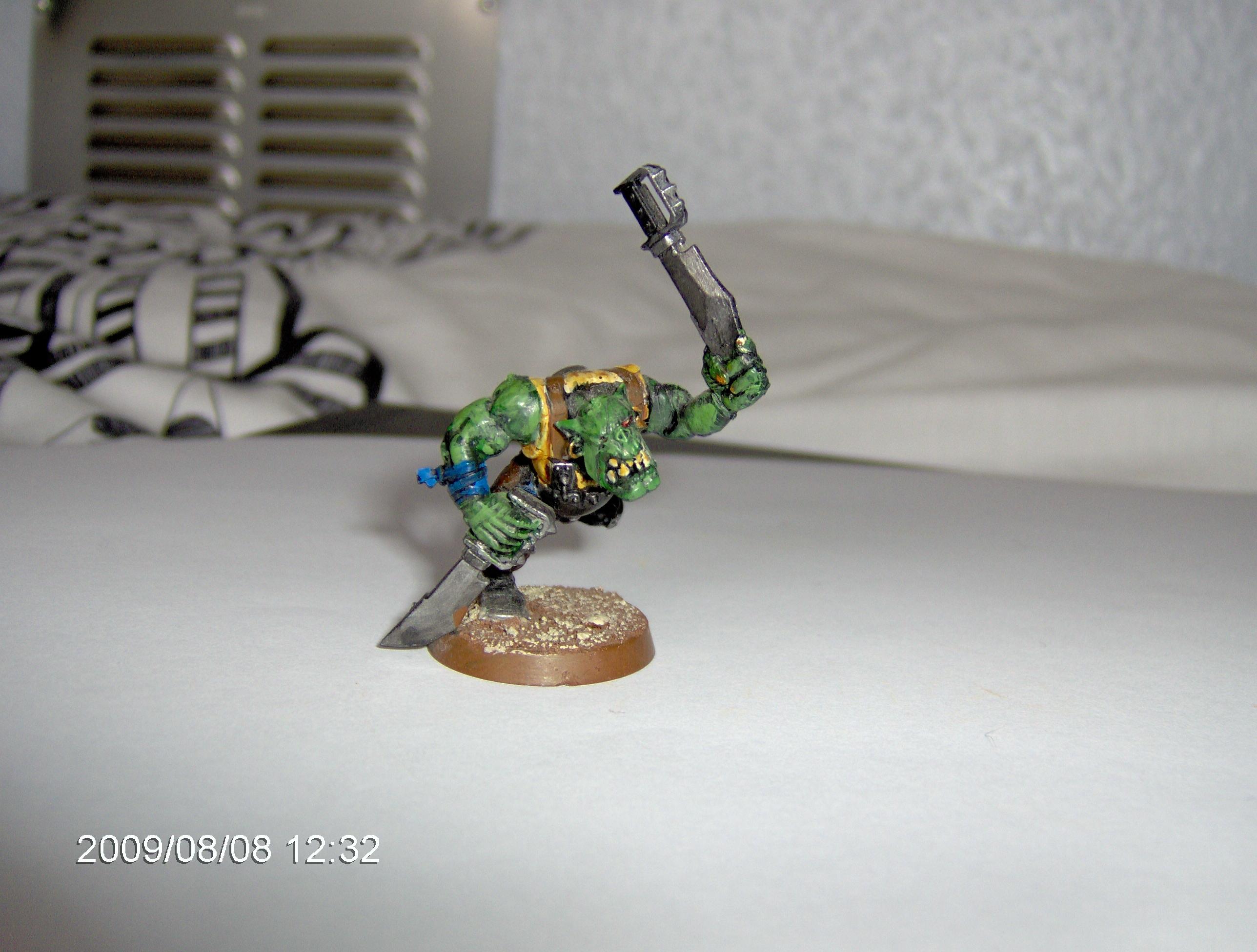 Orks, Ork with throwing knives