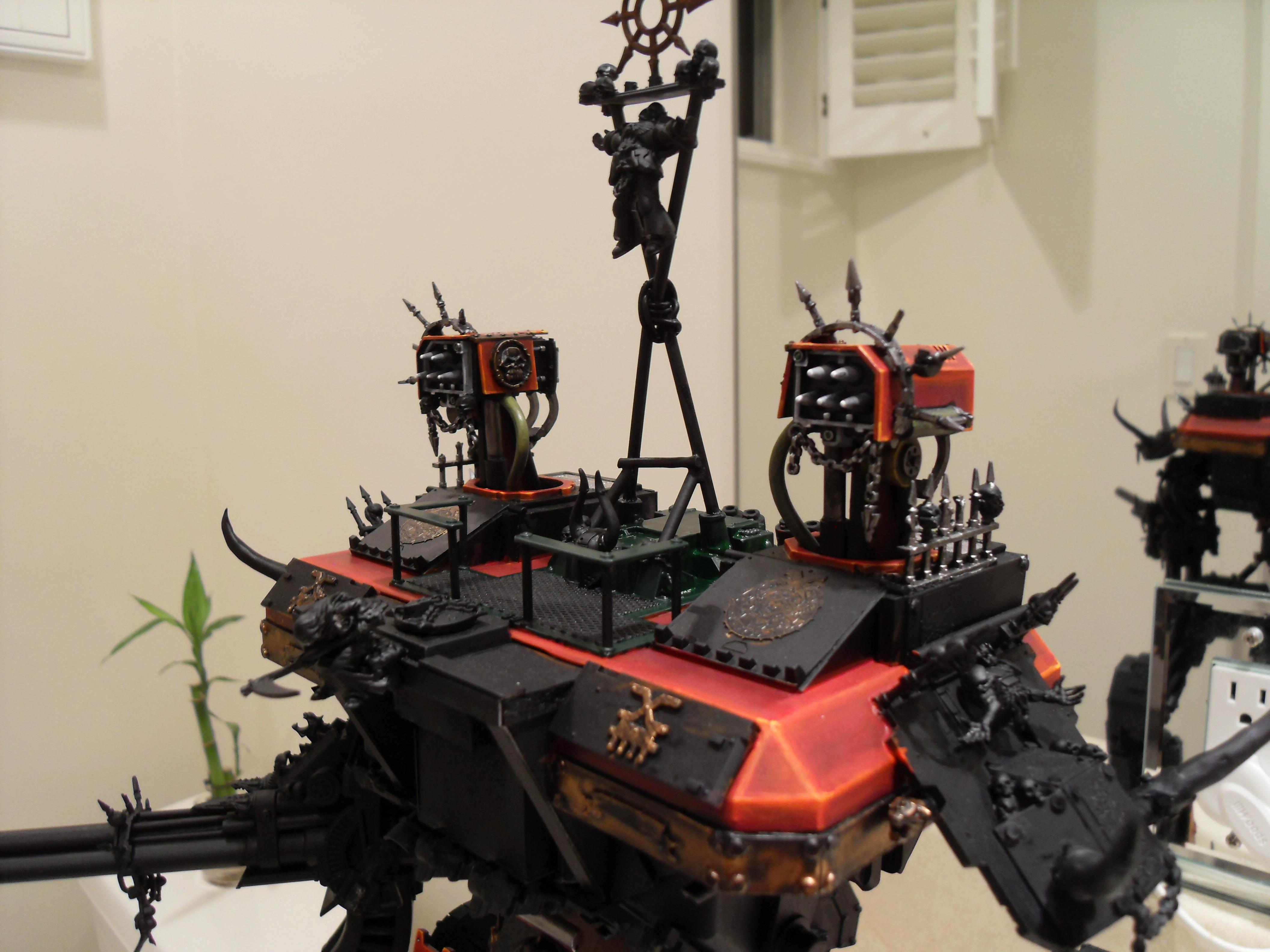 Chaos Space Marines, Khorne, Titan, Warhammer 40,000, Work In Progress