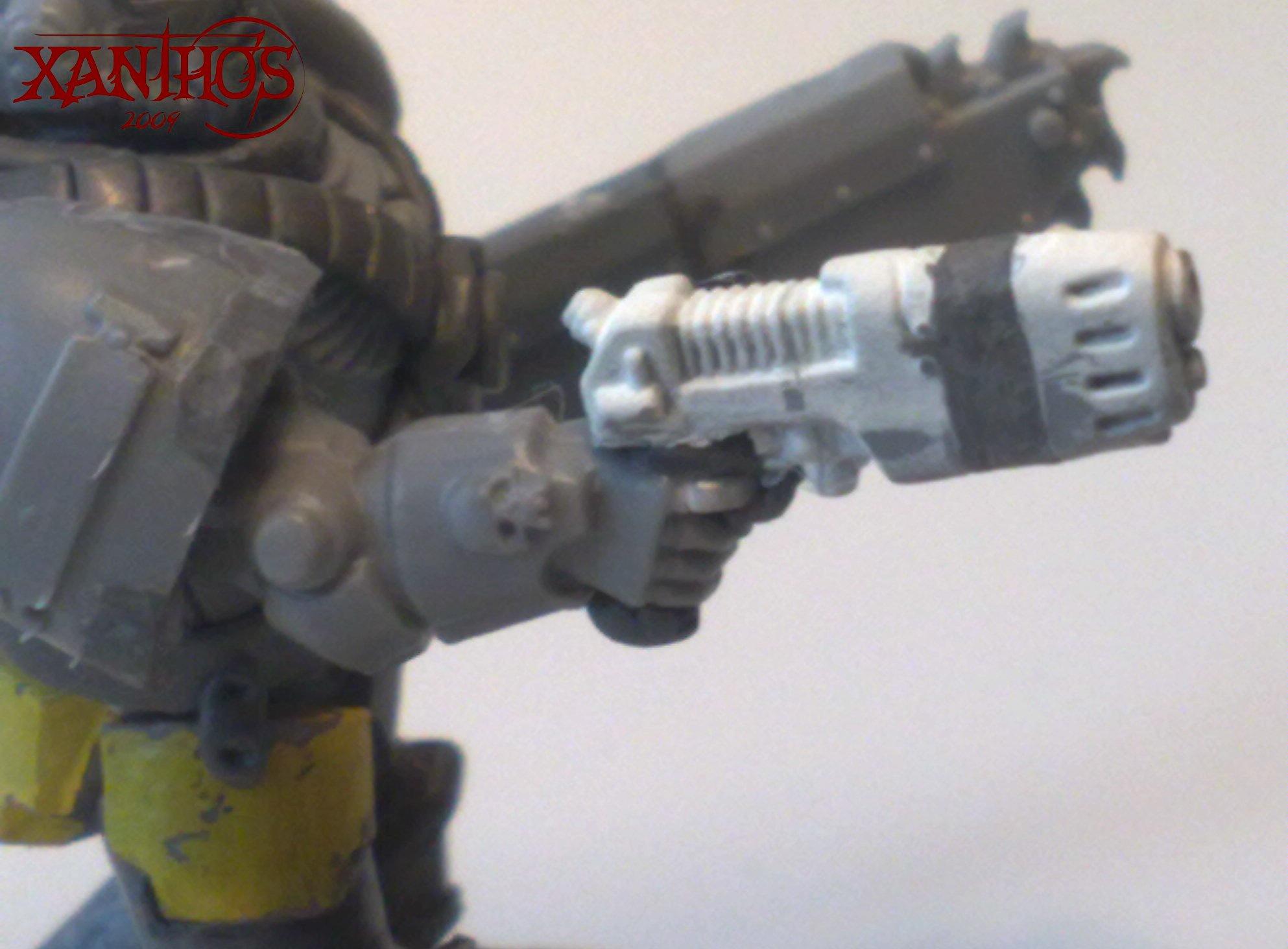 And the plasma pistol. It has been extended, seemed to small