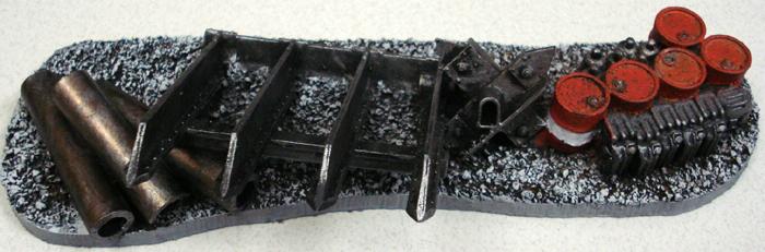 Barricade, Rubble, Terrain