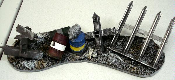 Barricade, Rubble, Terrain
