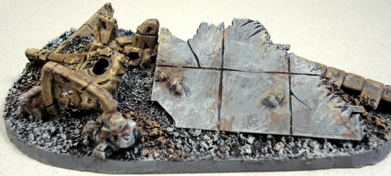 Barricade, Rubble, Terrain