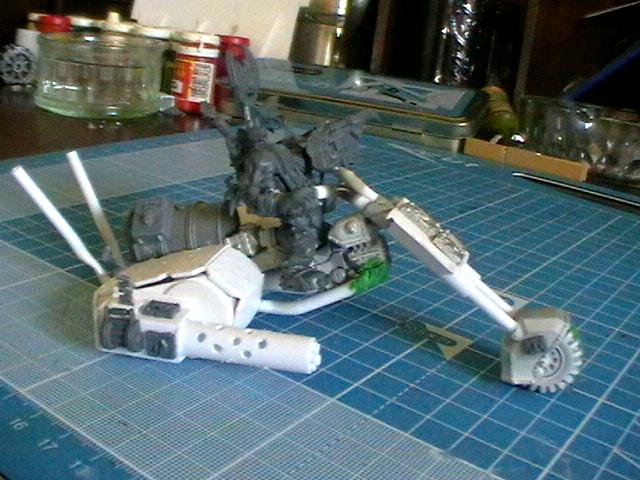 Assault On Black Reach, Conversion, Orks, Warbike, Warboss
