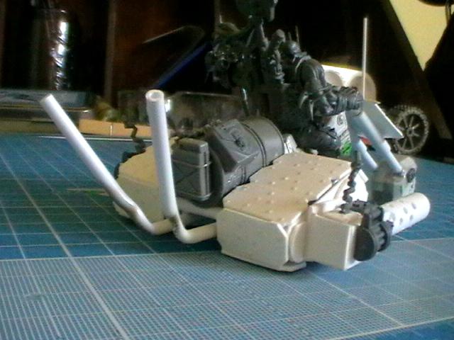 Assault On Black Reach, Conversion, Orks, Warbike, Warboss