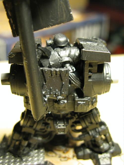 Conversion, Dreadnought, Mega Armor, Orks, Work In Progress