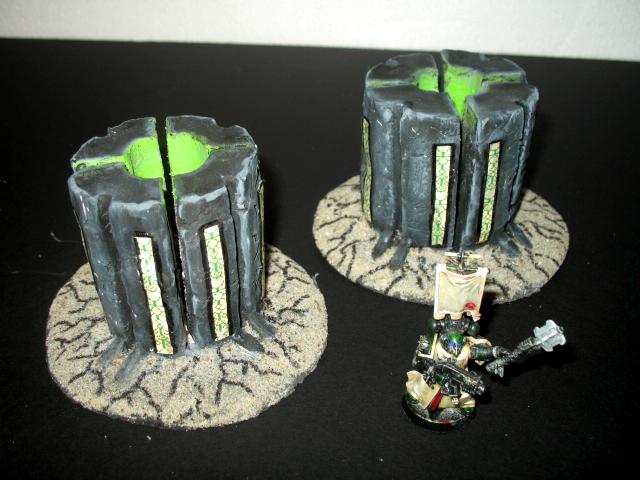 Necrons, Plasma Generators, Terrain