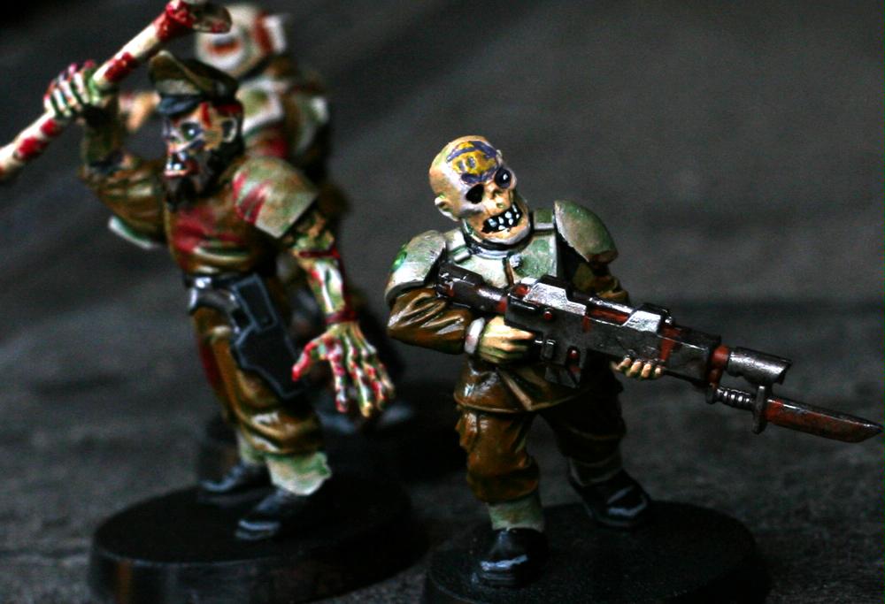 Chaos, Corrupted, Imperial Guard, Kitbash, Lost And The Damned, Nurgle, Warhammer 40,000, Zombie