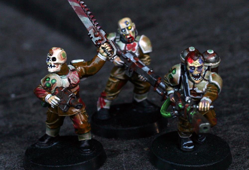 Chaos, Corrupt, Guardsmen, Imperial Guard, Lost And The Damned, Nurgle, Traitor, Warhammer 40,000, Zombie