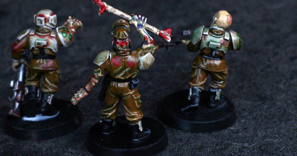 Chaos, Corrupt, Guardsmen, Imperial Guard, Nurgle, Warhammer 40,000, Zombie