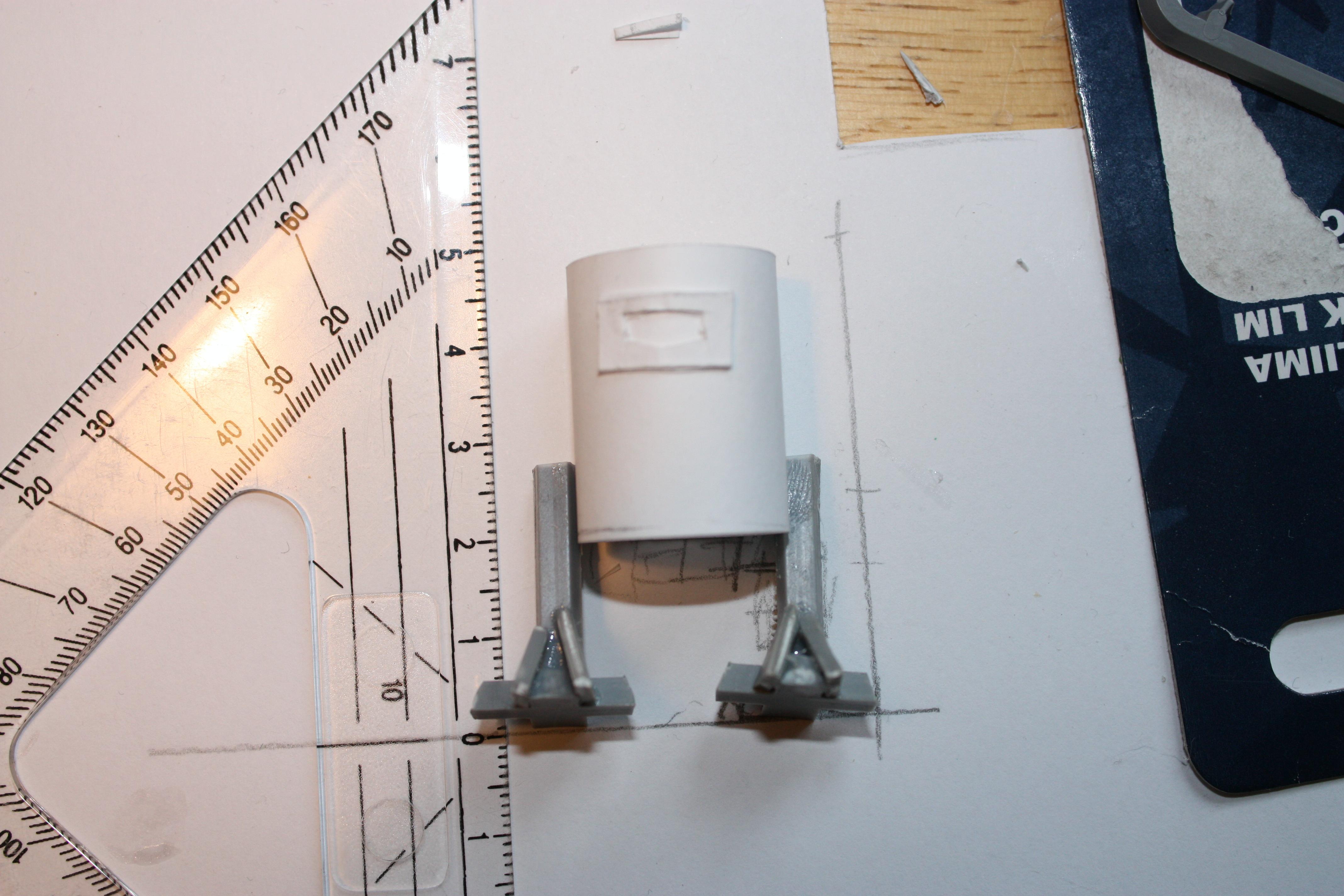 and with scale, 5cm = about two inches, which i've heard is the size of a killa kan