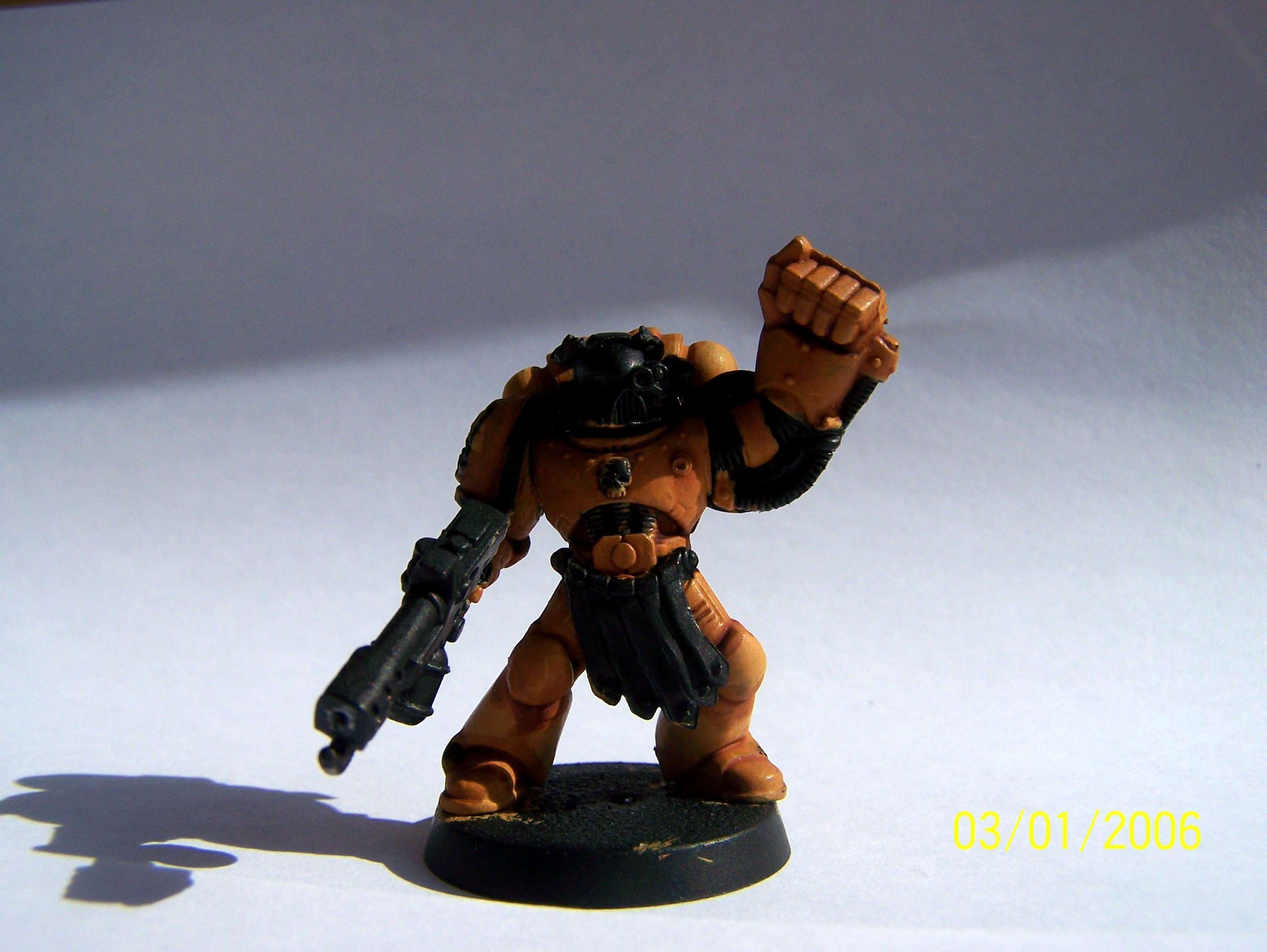 Imperial Fists, Space Marines, Warhammer 40,000, Work In Progress