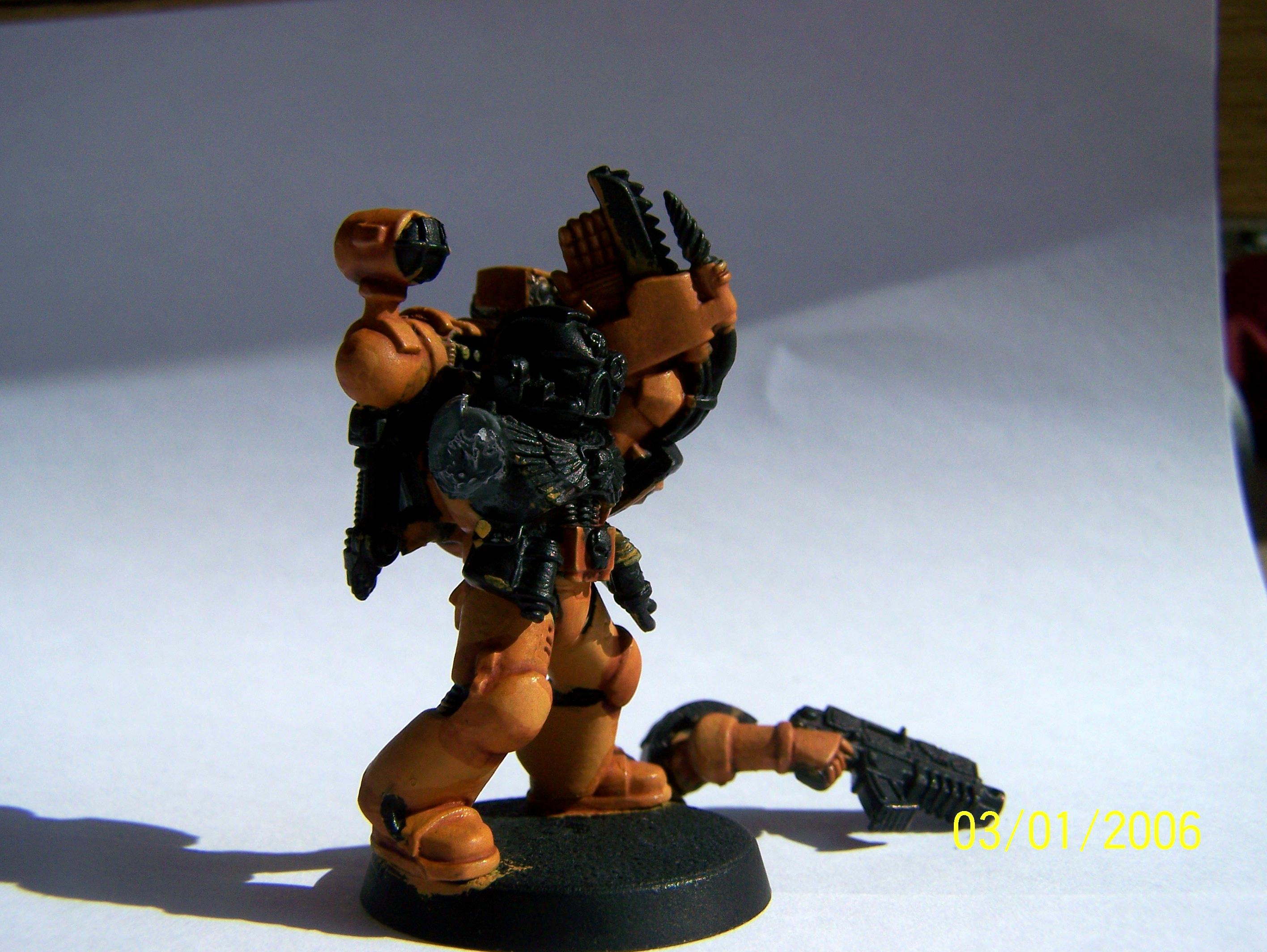 Imperial Fists, Space Marines, Warhammer 40,000, Work In Progress