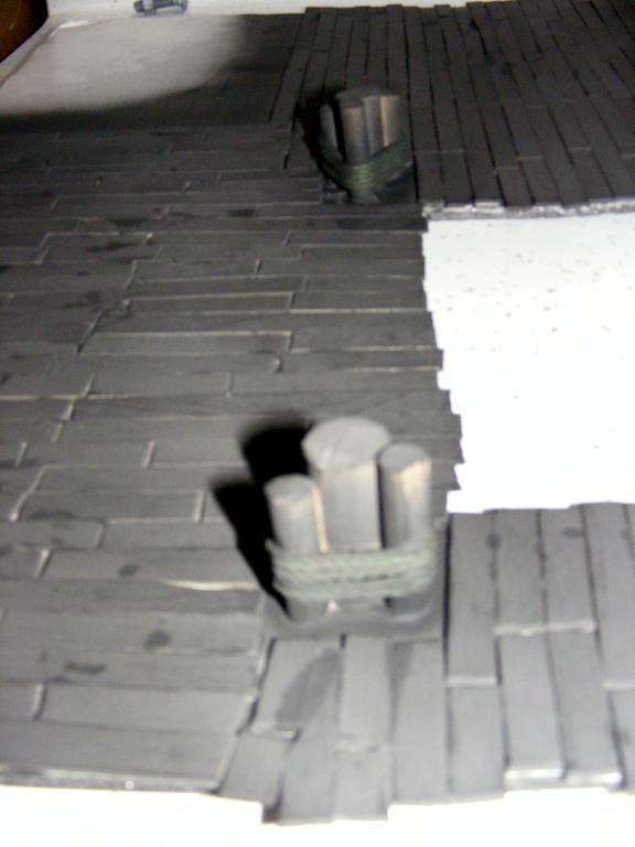 Close up of dock