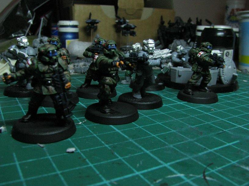 Cadians, Imperial Guard, Pig Iron, Storm Troopers