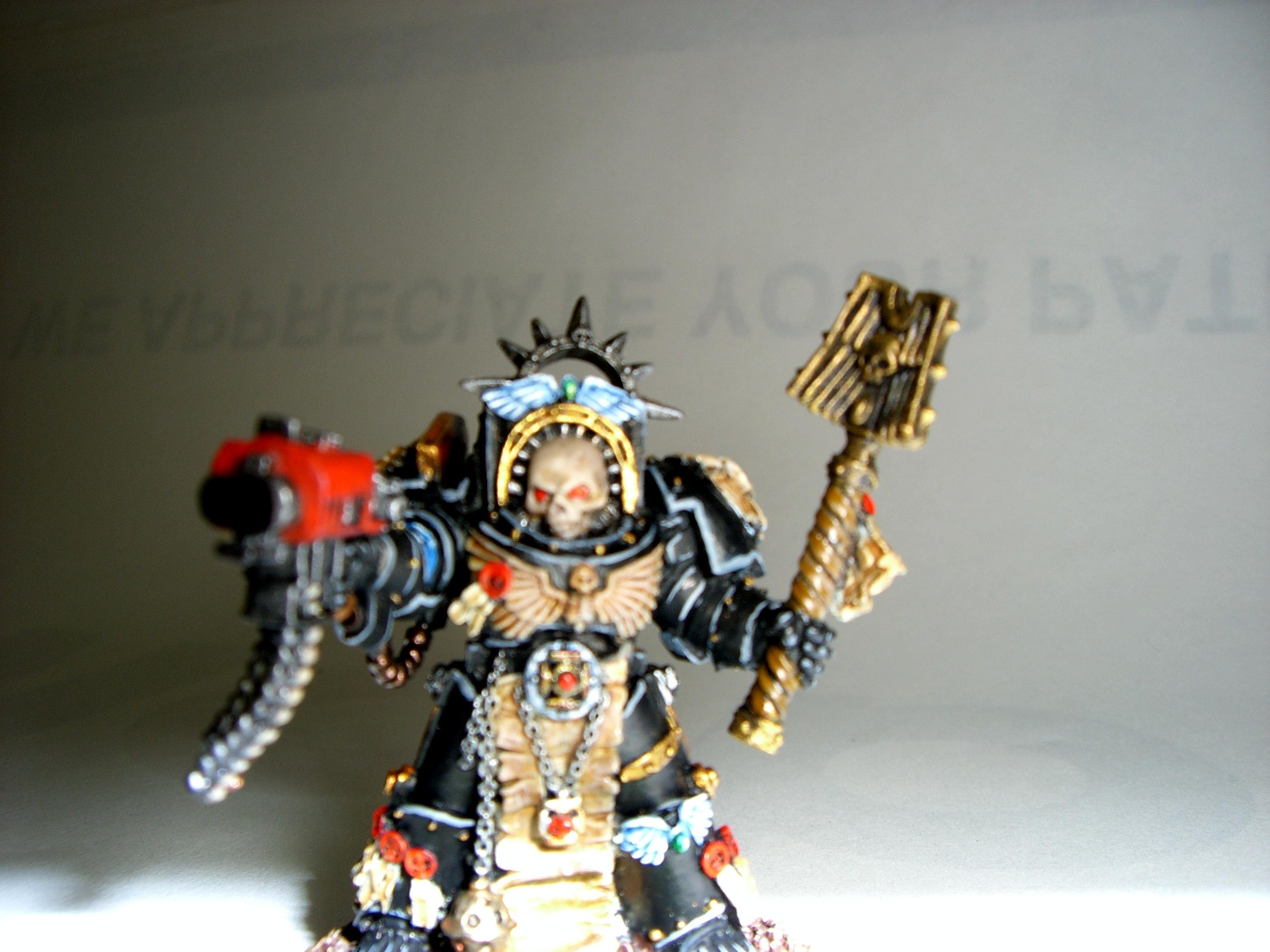 Chaplain, Space Marines, Terminator Armor, Terminator Chaplain