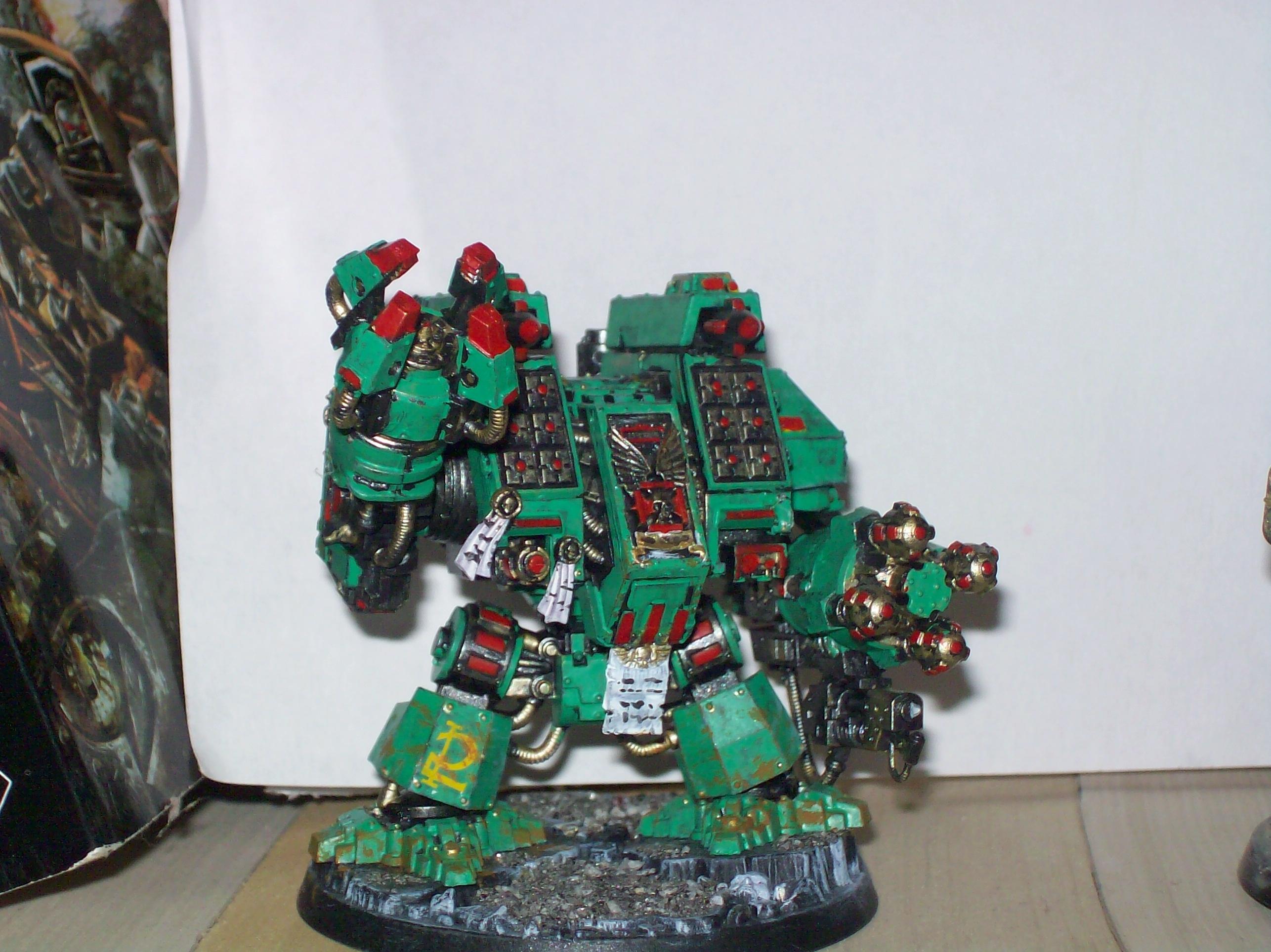 Dreadnought, Emerald Dragons, Space Marines