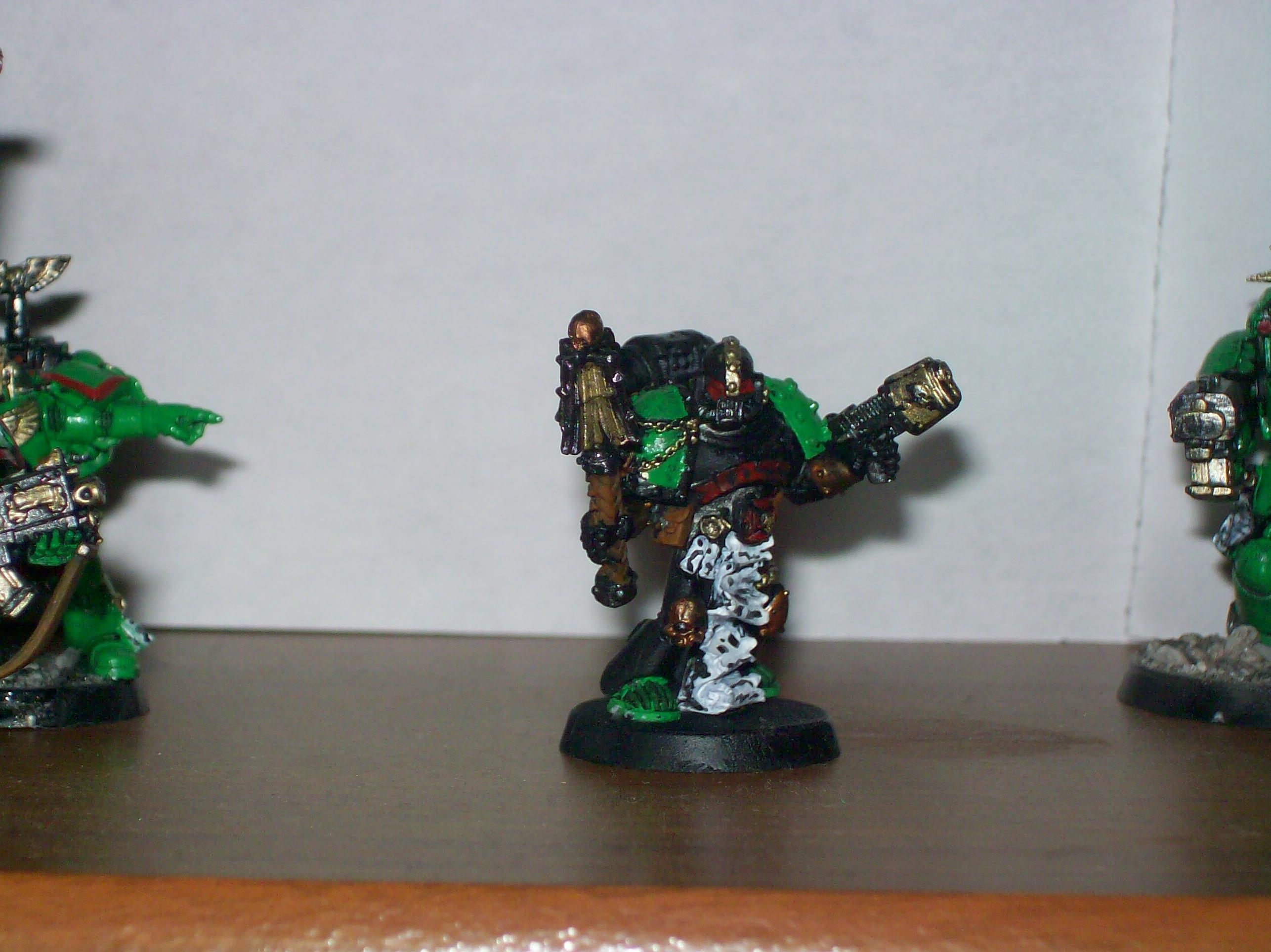 Chaplain, Emerald Dragons, Space Marines