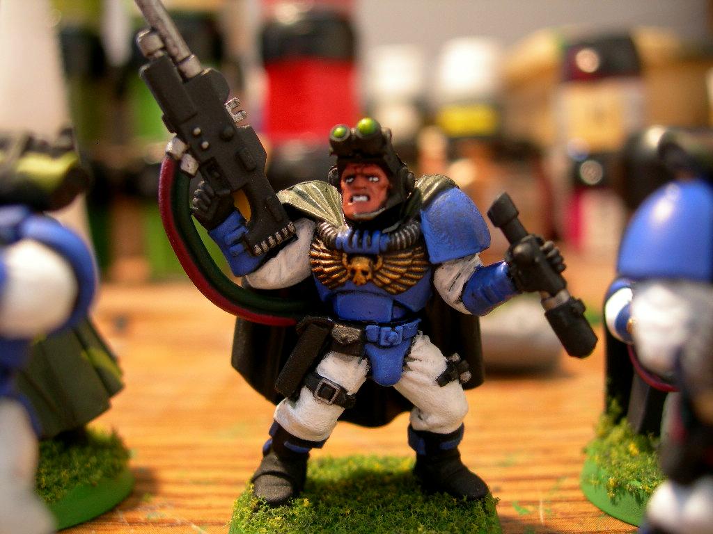 Scouts, Sergeant, Snipers, Ultramarines, Warhammer 40,000