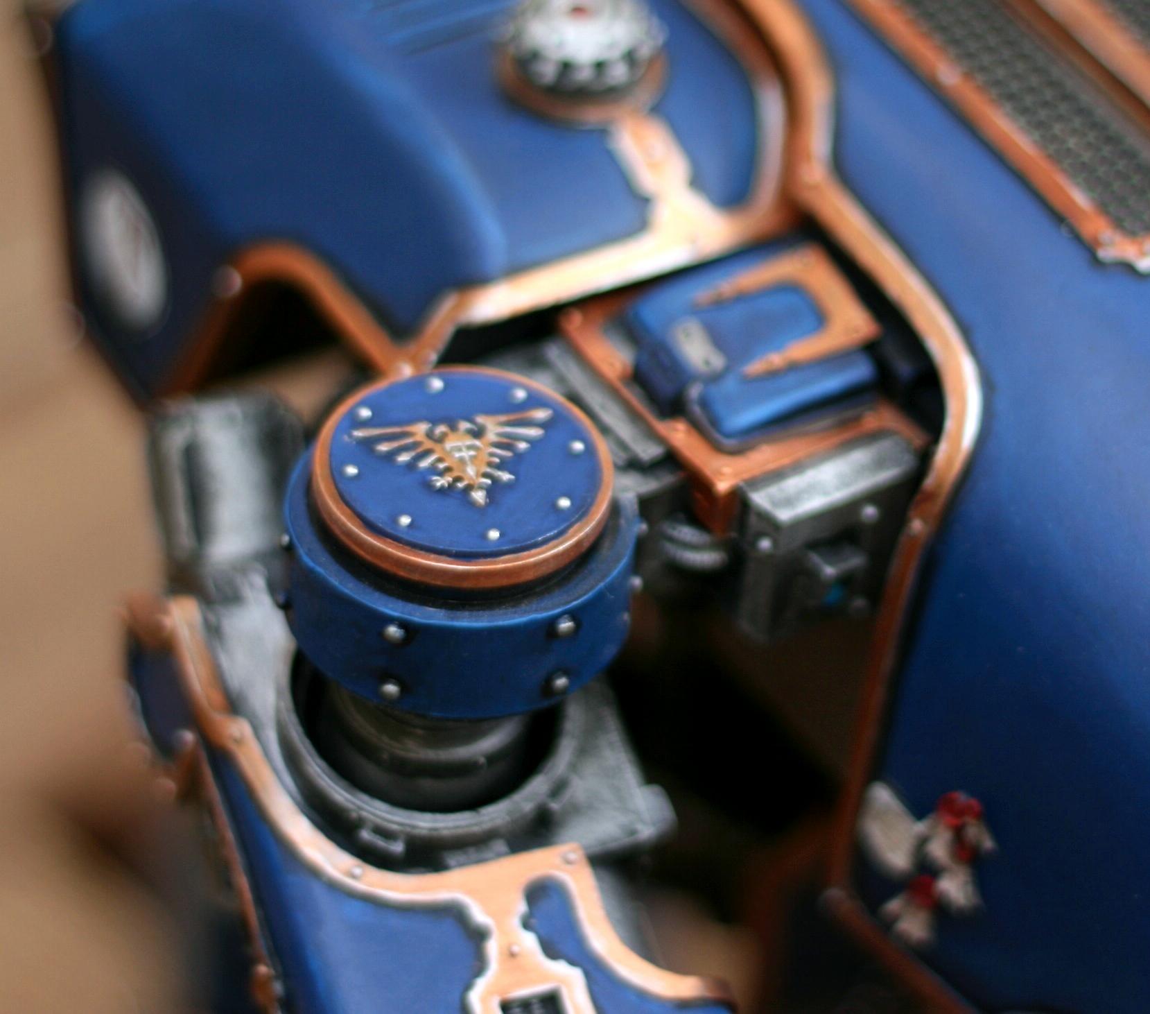 touched up warhound armour plate