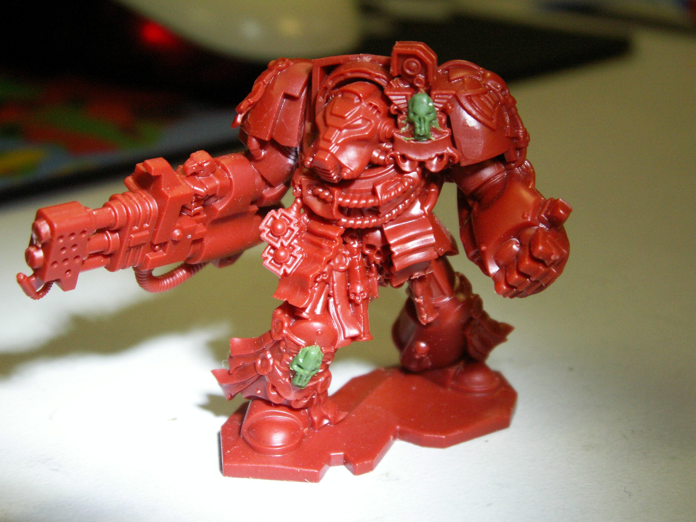 Greenstuff, Heavy Flamer, Space Hulk, Terminator Armor