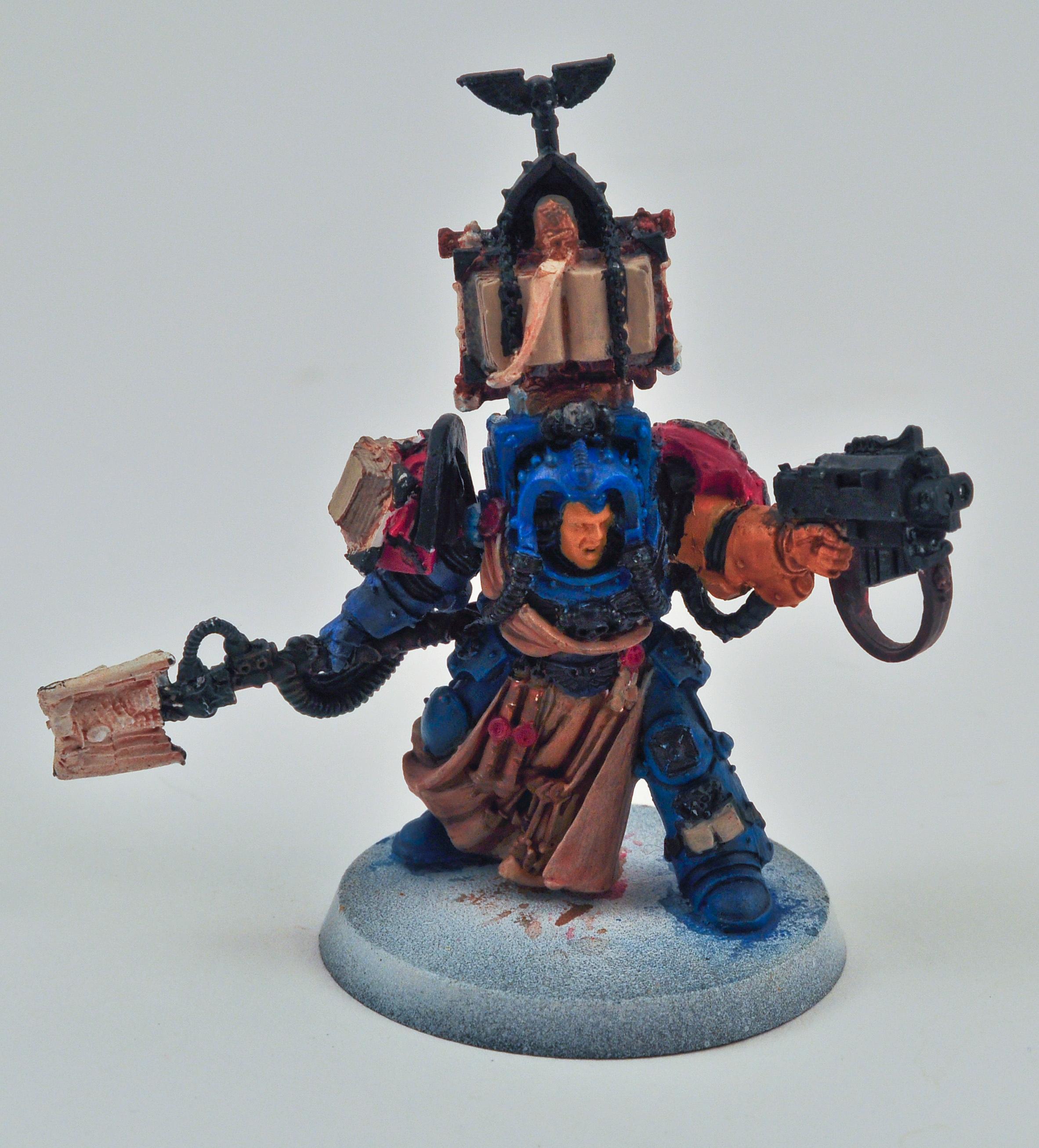 Librarian in Terminator Armour. I'm really struggling with the level of detail here