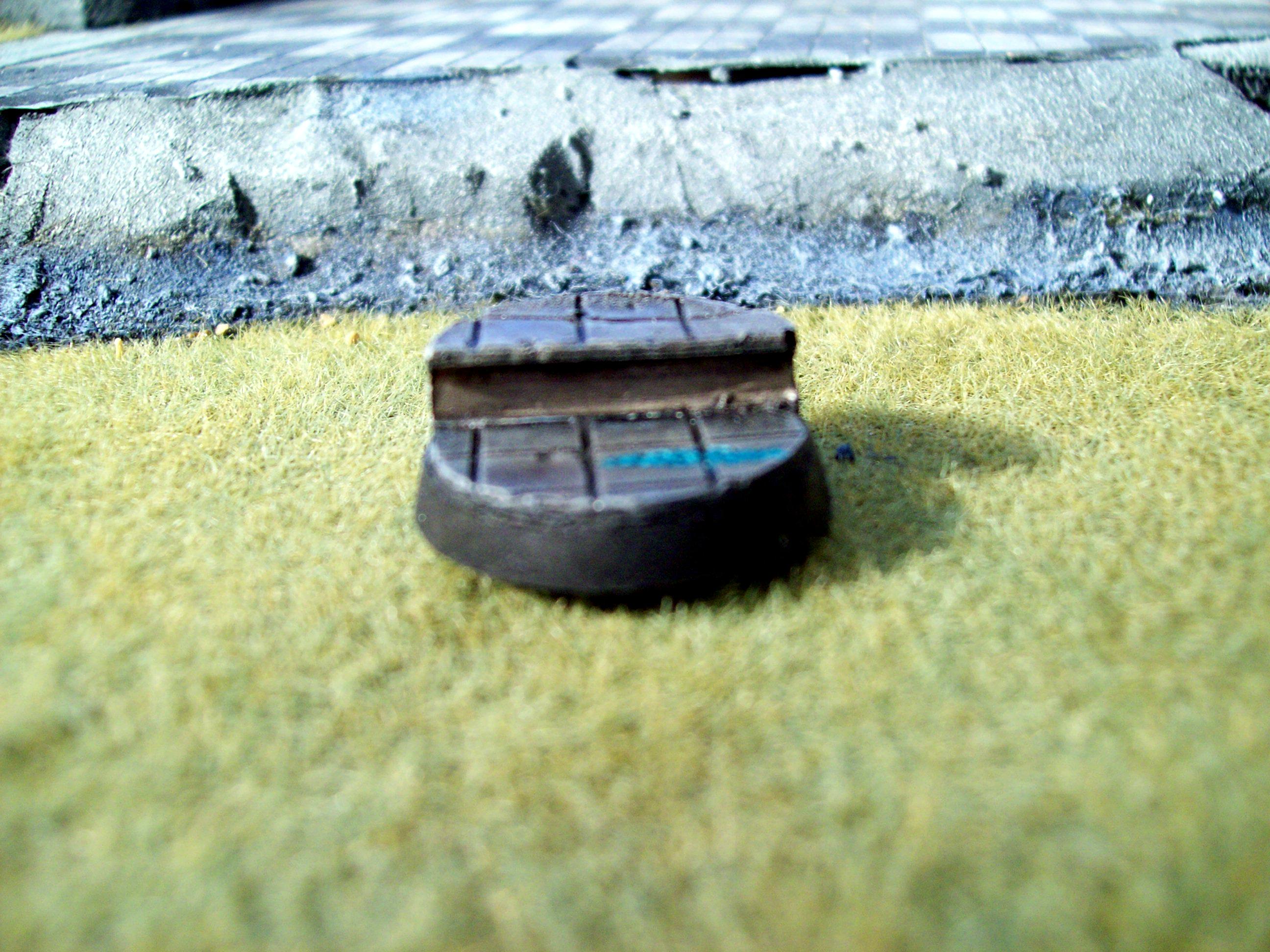 Base Rotonda In Resina Da 100 Mm Terreno Scenario Caos Terra Dei Titani (A) - Italia - Foto 9