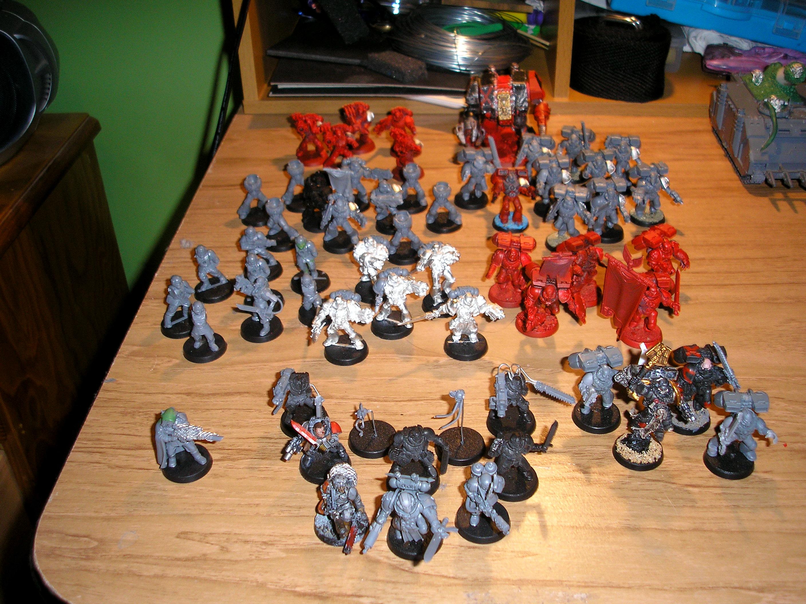 Blood Angels and Daemon Hunters