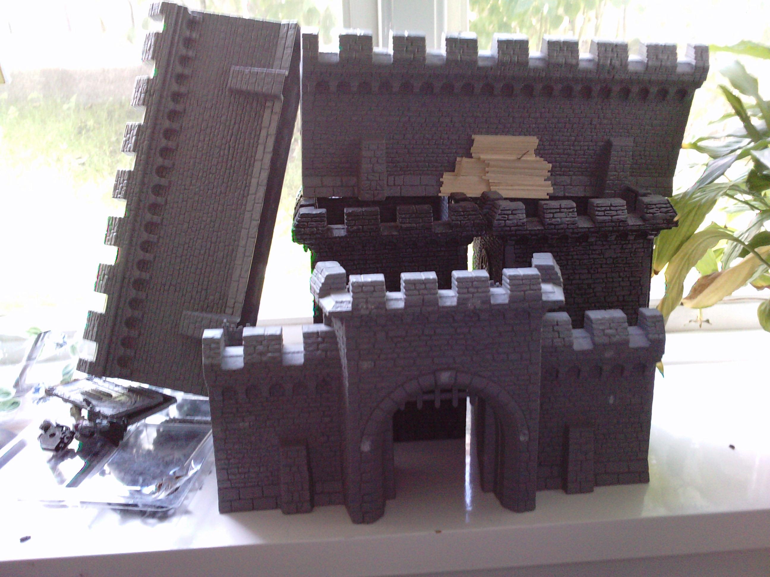 the stuff i found, missing 2 towers and one wall