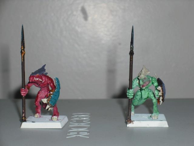 Disable, Games Workshop, Saurus, Test Paint, Warhammer Fantasy, Work In Progress