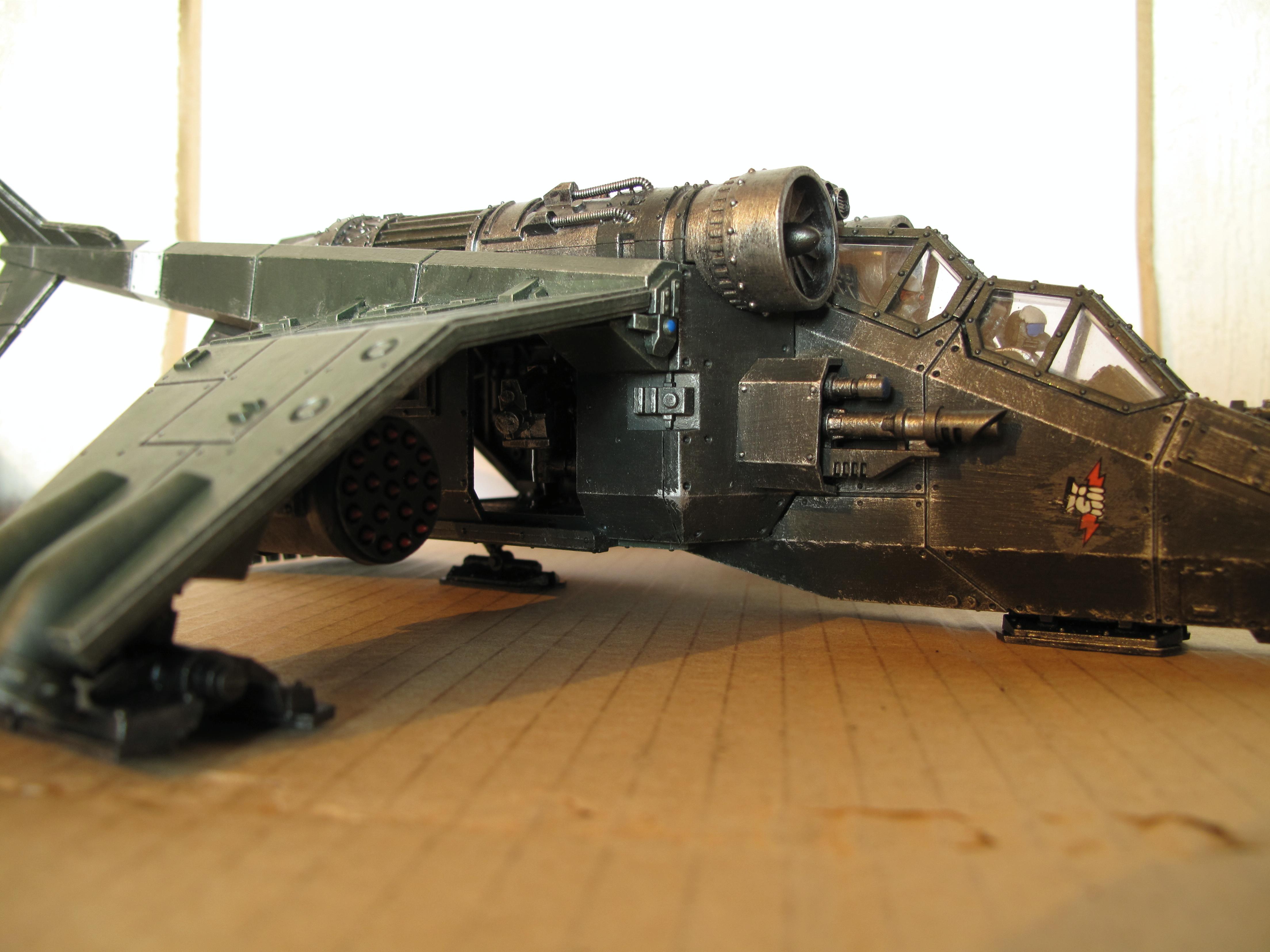 Cadians, Imperial Guard, Sentinel, Valkyrie