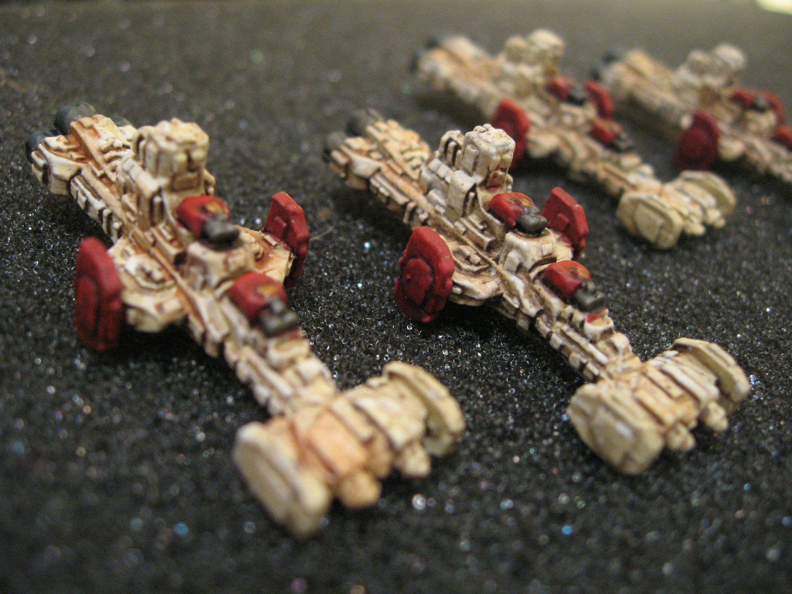 Battlefleet Gothic, Fleet, Patior Angelica, Space Marines, Work In Progress
