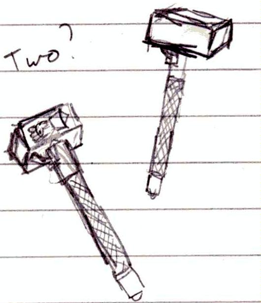Two single hand TH