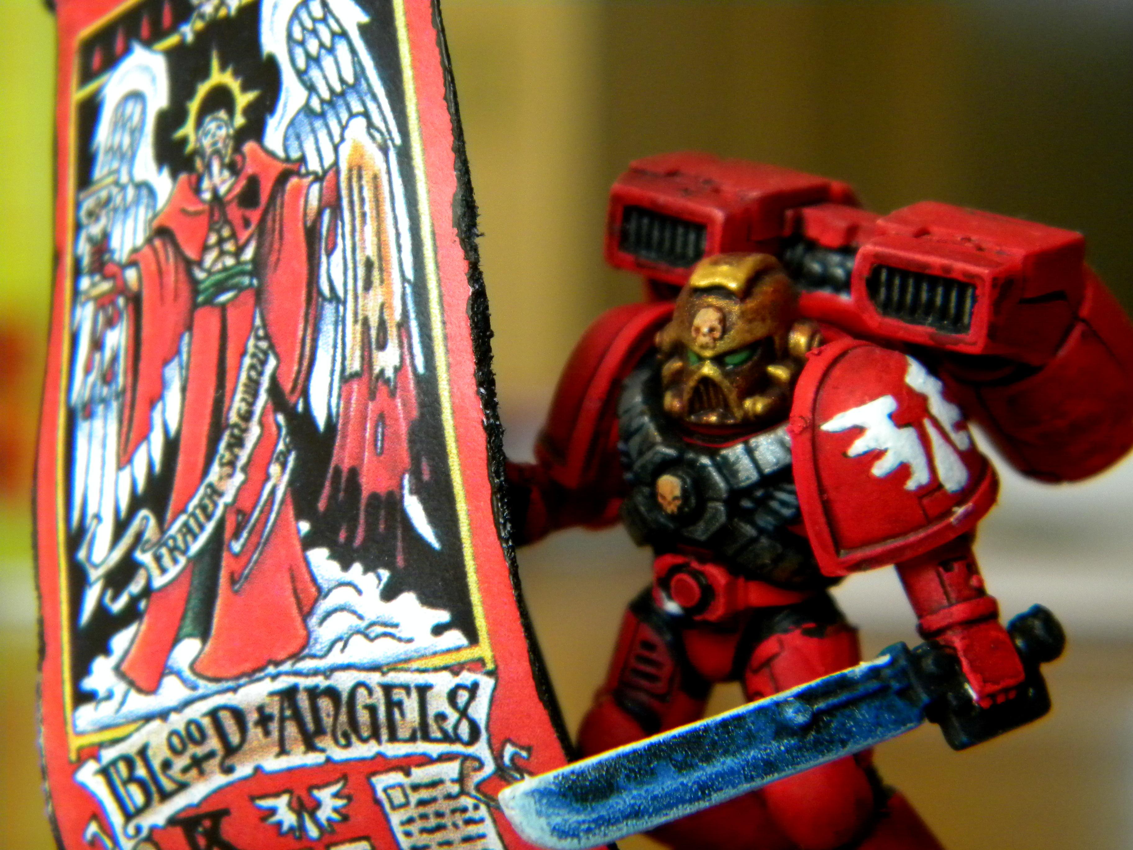 Blood Angels, Chapter Banner, Honour Guard, Sanguinius