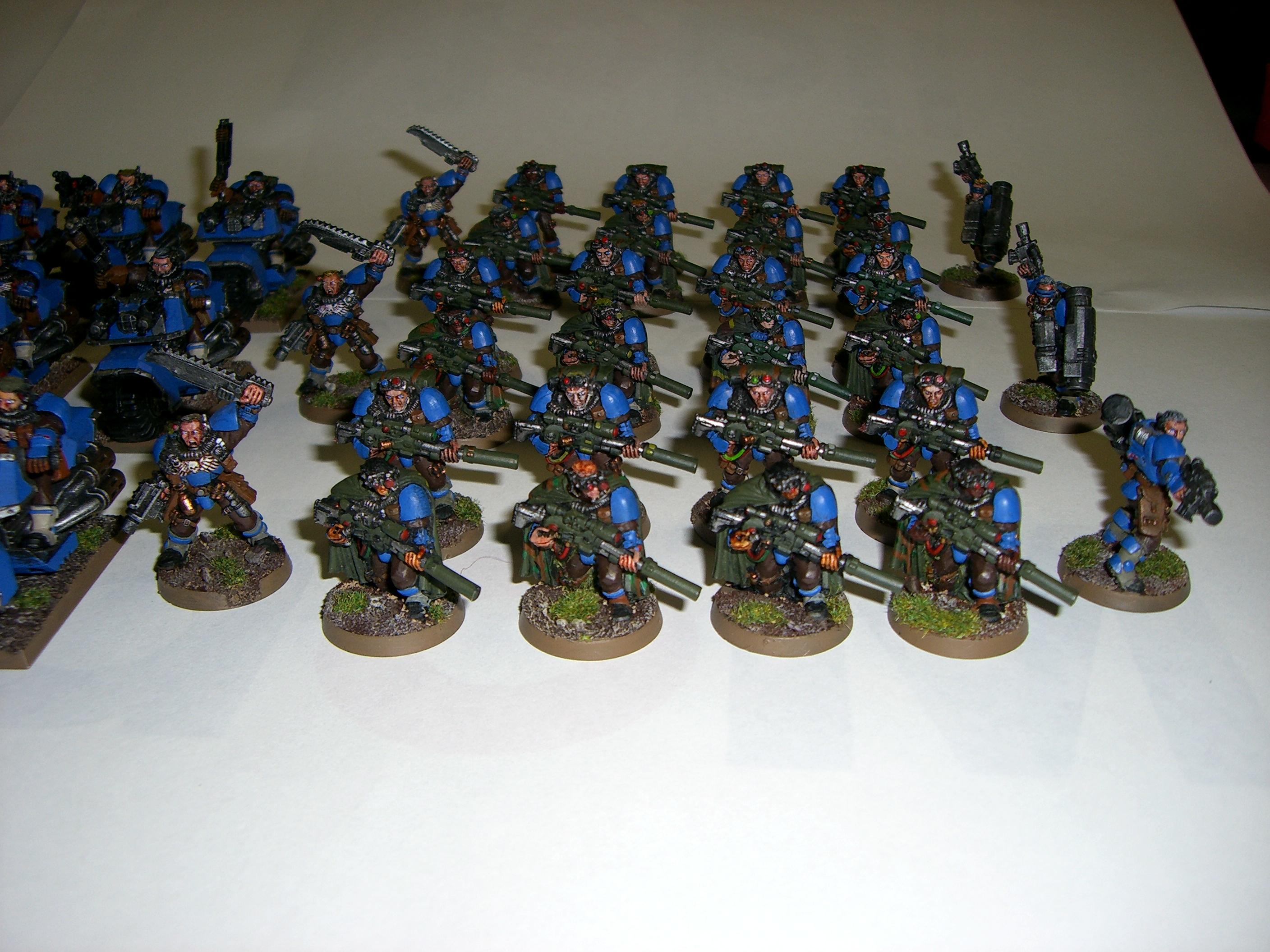 Scouts, Snipers, Space Marines