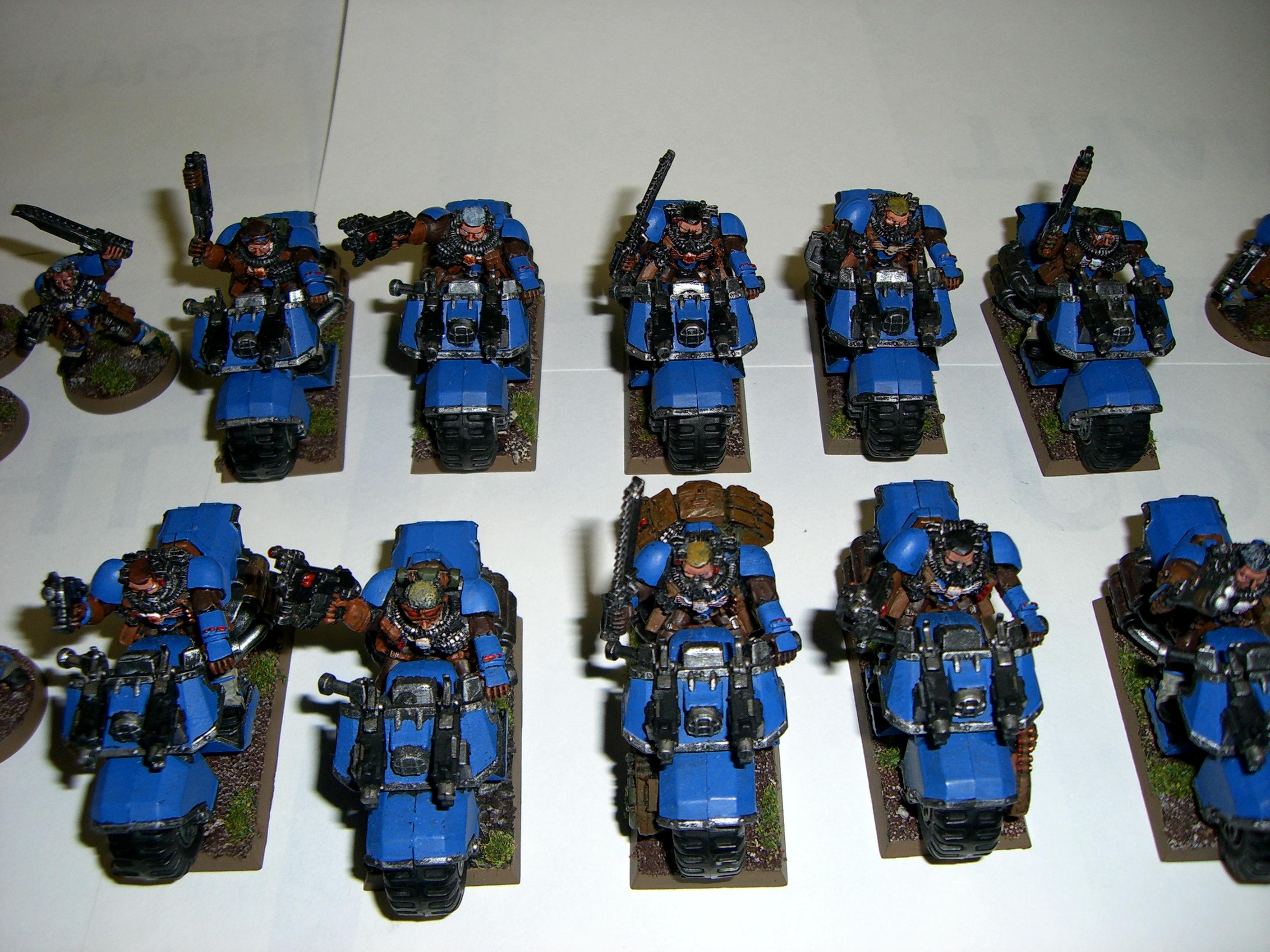Bike, Scouts, Space Marines, Ultramarines, Warhammer 40,000